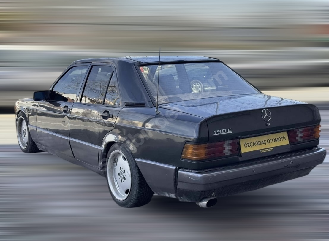 1991 MODEL MERCEDES 190E senetle vadeli satış