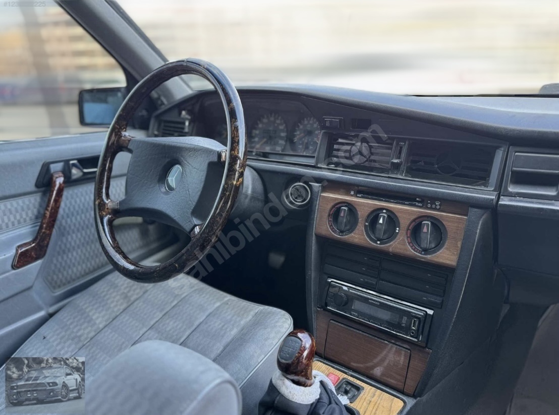 1991 MODEL MERCEDES 190E senetle vadeli satış