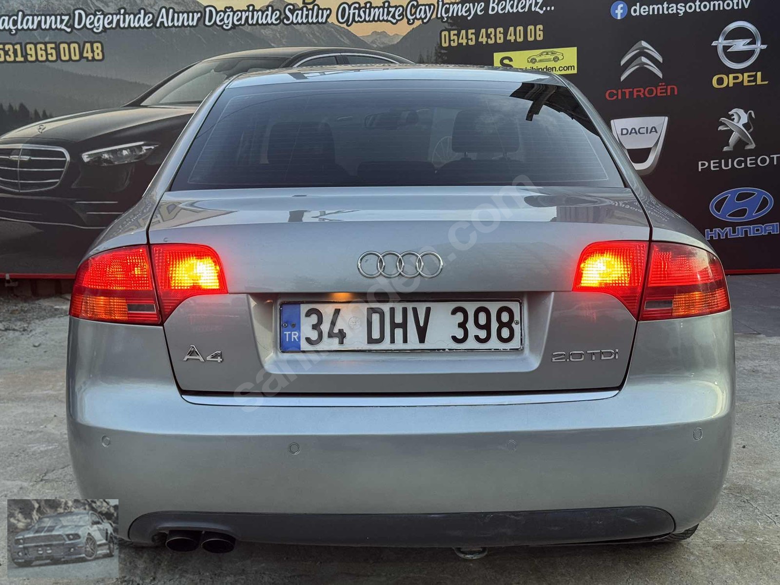 ÖZ ÇAĞDAŞ DEMTAŞ'TAN 200 PEŞİNAT 24 AY SENET 2'69 2006 AUDİ A4