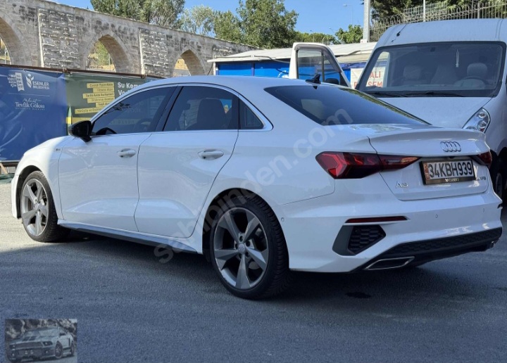 AUDİ A3 Sedan 35 TFSI S Line elden senetle araba ototaksitle