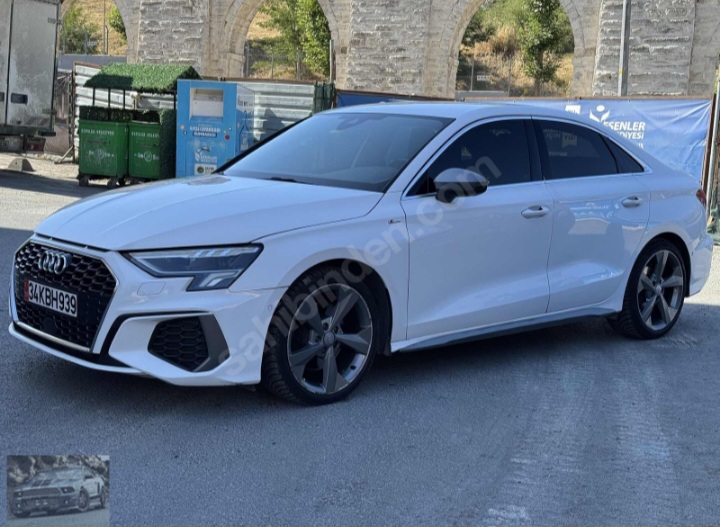 AUDİ A3 Sedan 35 TFSI S Line elden senetle araba ototaksitle