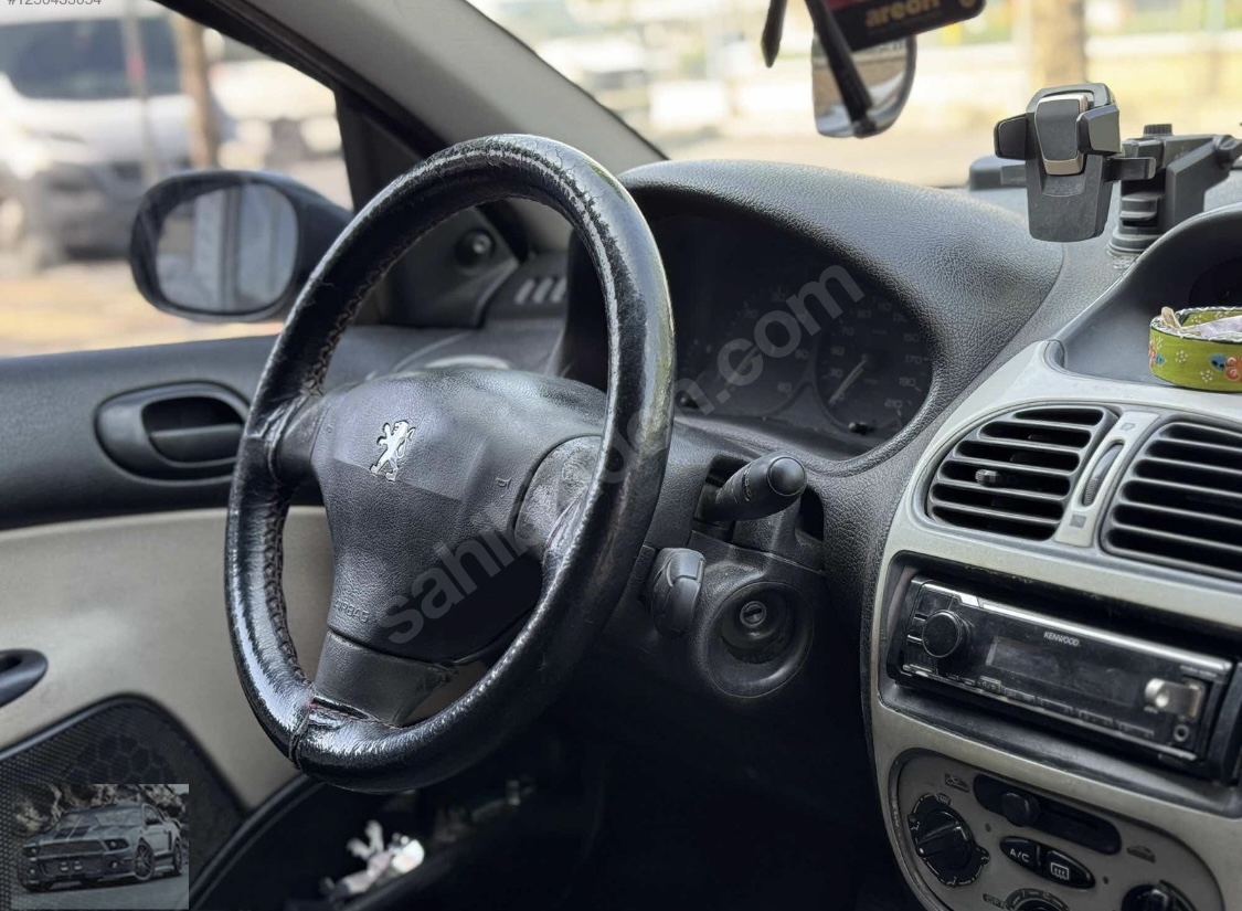 2005 model Peugeot 206 elden senetle taksitle vadeli araba