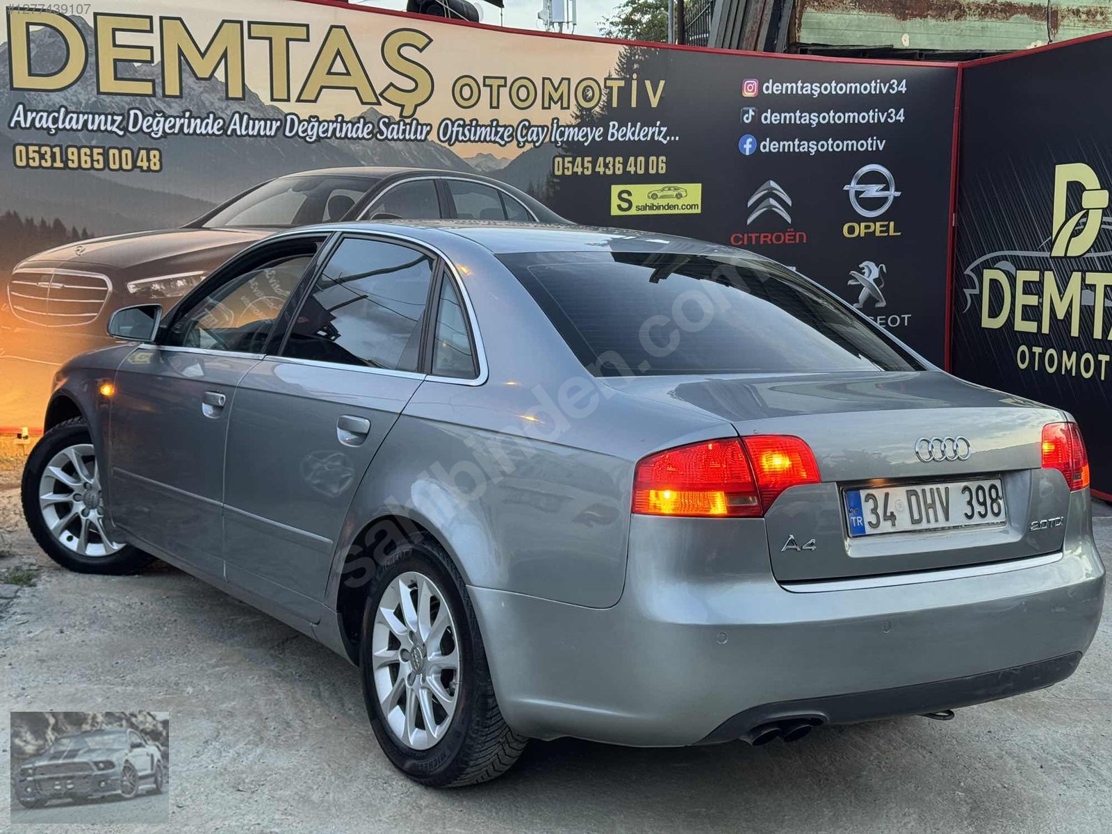 ÖZ ÇAĞDAŞ DEMTAŞ'TAN 200 PEŞİNAT 24 AY SENET 2'69 2006 AUDİ A4