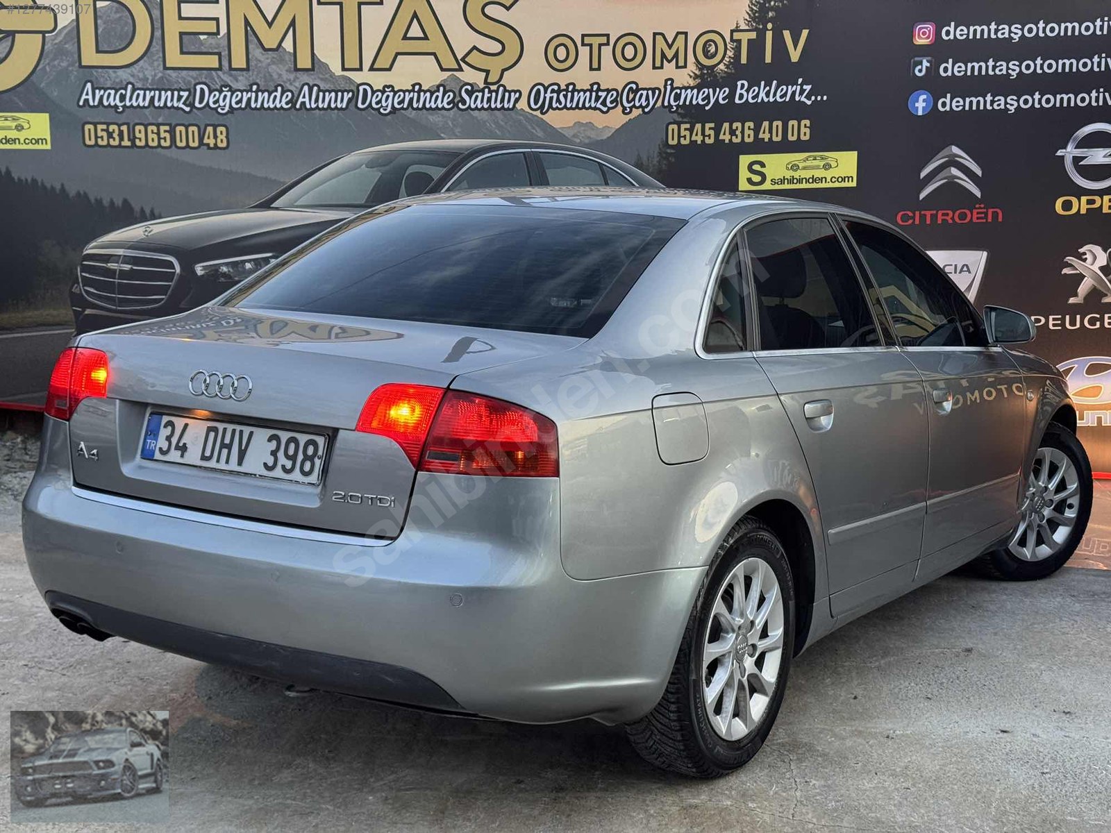 ÖZ ÇAĞDAŞ DEMTAŞ'TAN 200 PEŞİNAT 24 AY SENET 2'69 2006 AUDİ A4