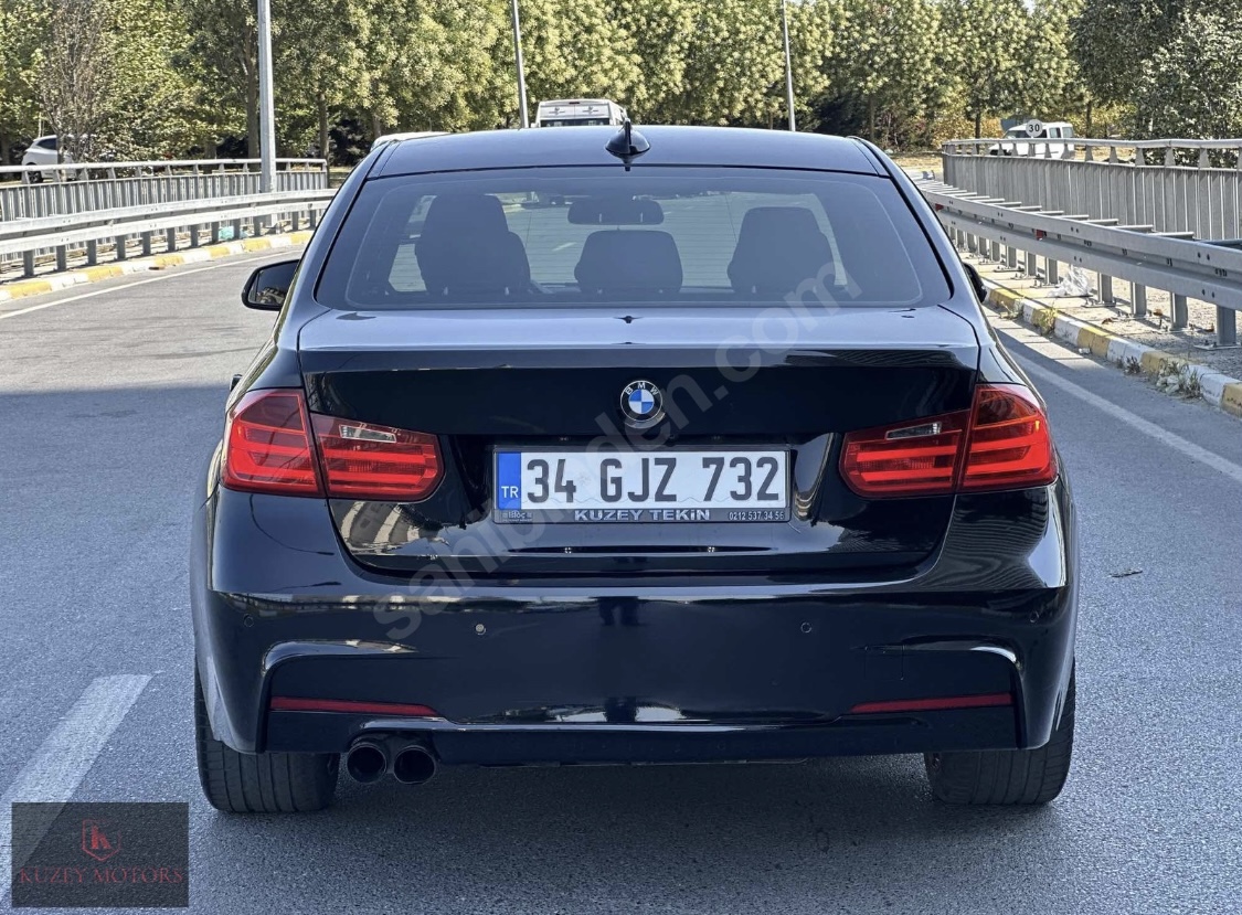 2013 MODEL BMW 3.20d F30 M SPORT.EMSALSİZ TEMİZLİKTE 184 HP