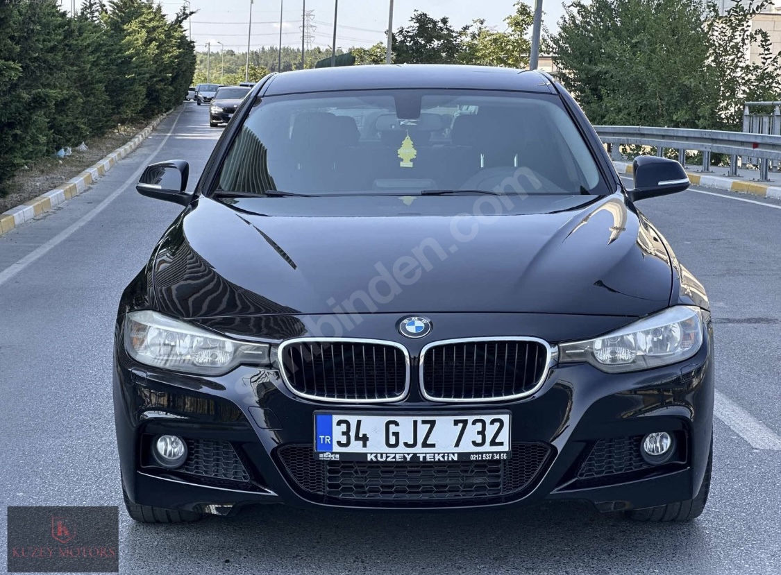2013 MODEL BMW 3.20d F30 M SPORT.EMSALSİZ TEMİZLİKTE 184 HP