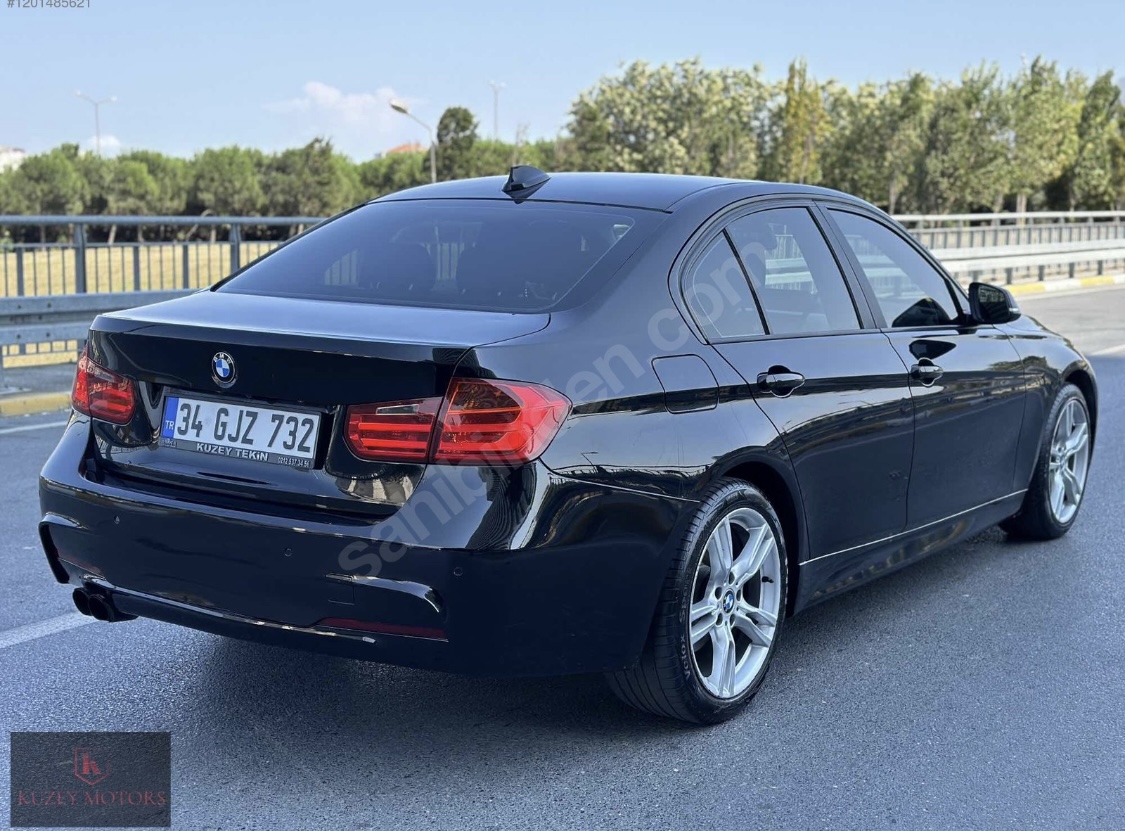 2013 MODEL BMW 3.20d F30 M SPORT.EMSALSİZ TEMİZLİKTE 184 HP