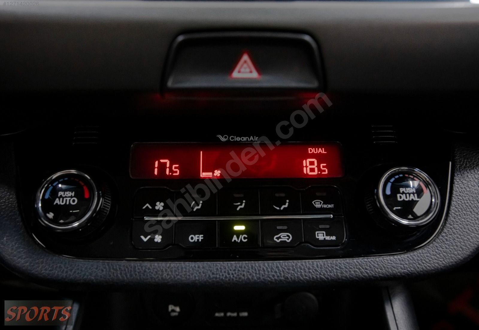 CAM TAVAN GERİ GÖRÜŞ DOUBLE EKRAN CAR PLAY KATLANIR AYNA TAM FUL