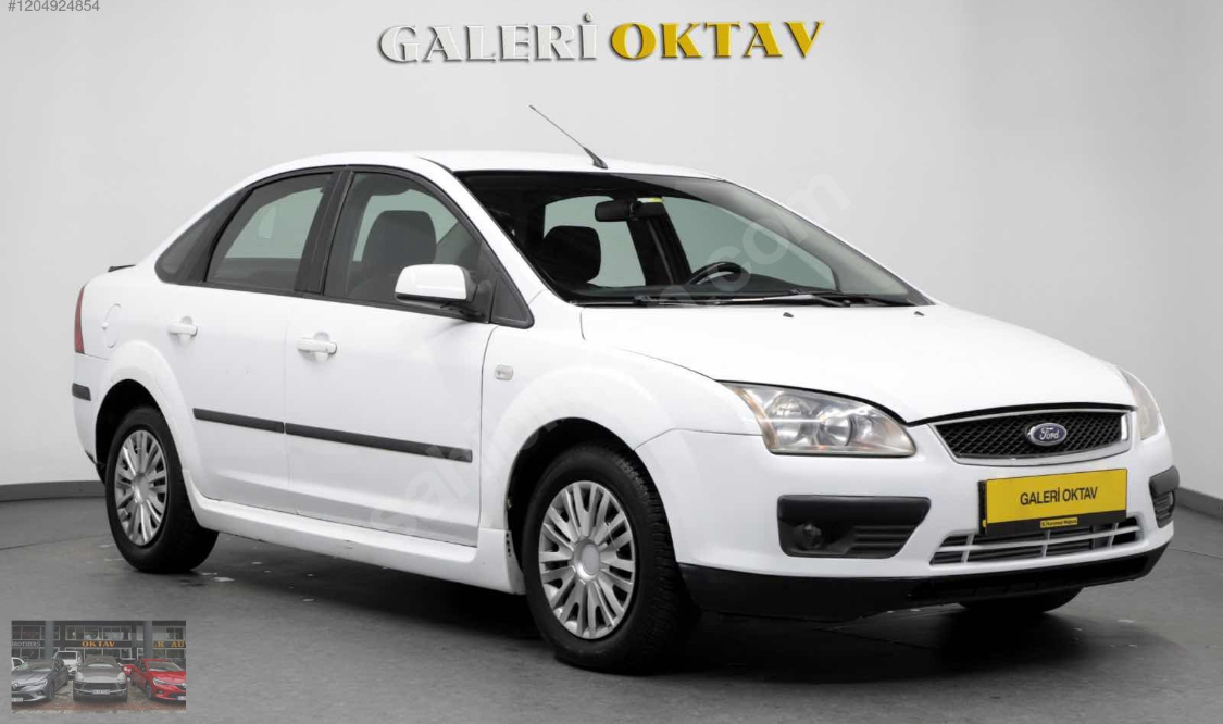 GALERİ OKTAV'DAN FORD FOCUS 1,6 TDCİ TREND vadeli araba 