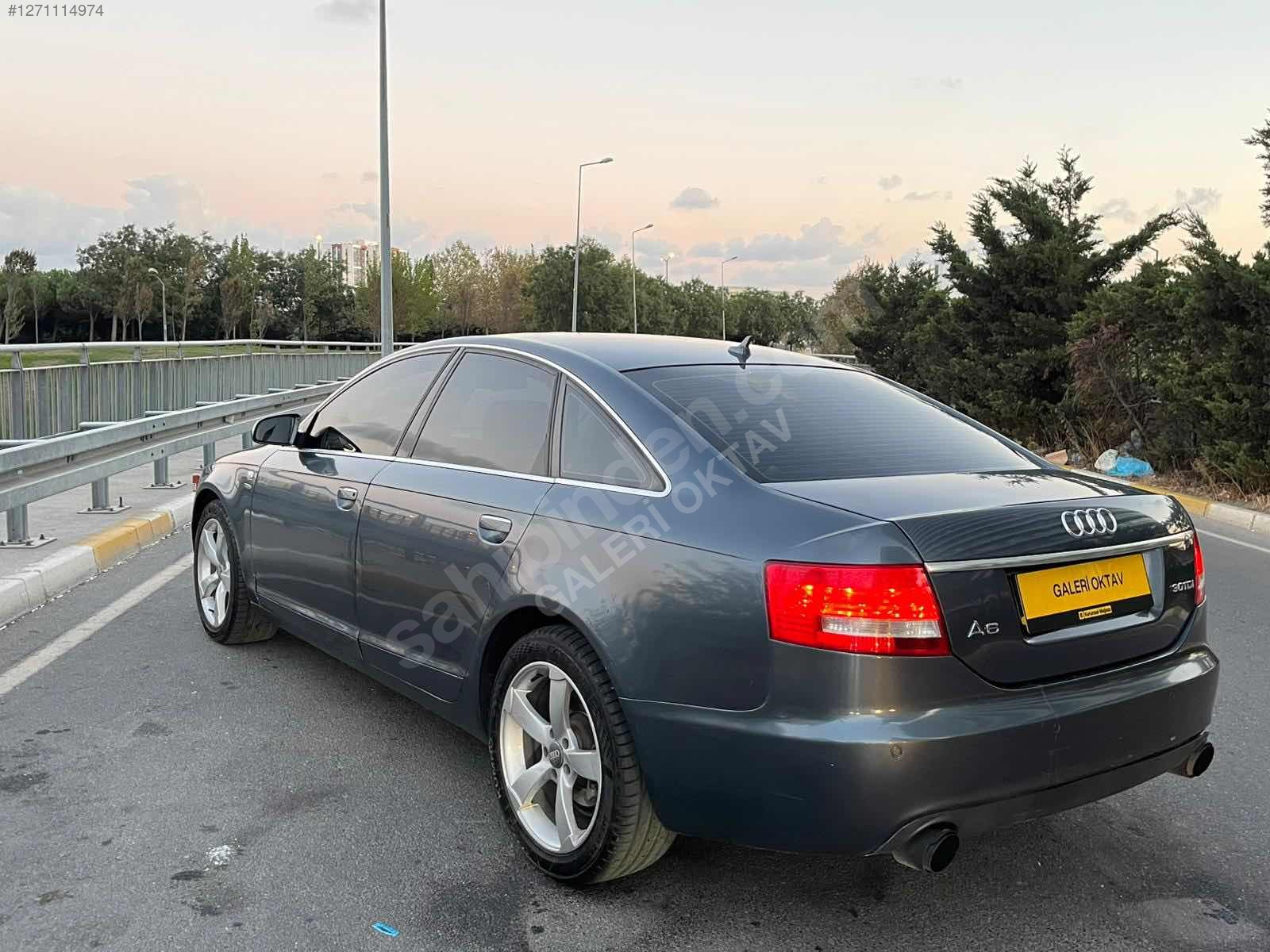 GALERİ OKTAV'DAN AUDİ A6 2,0 TDİ DİZL OTOMATİK.BAKIMLI.MASRAFSIZ
