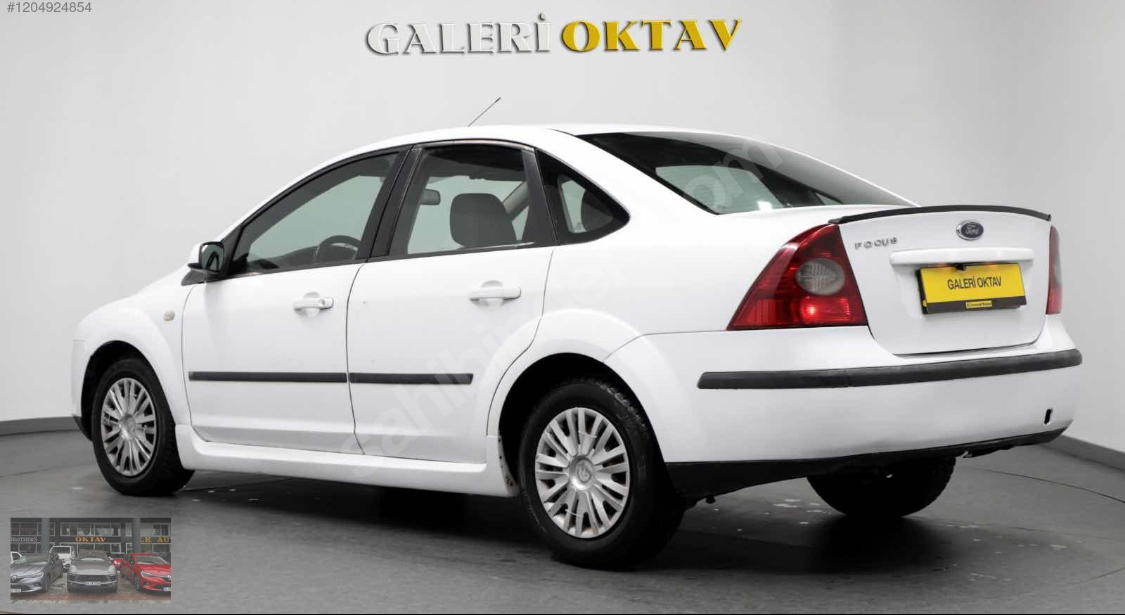 GALERİ OKTAV'DAN FORD FOCUS 1,6 TDCİ TREND vadeli araba 