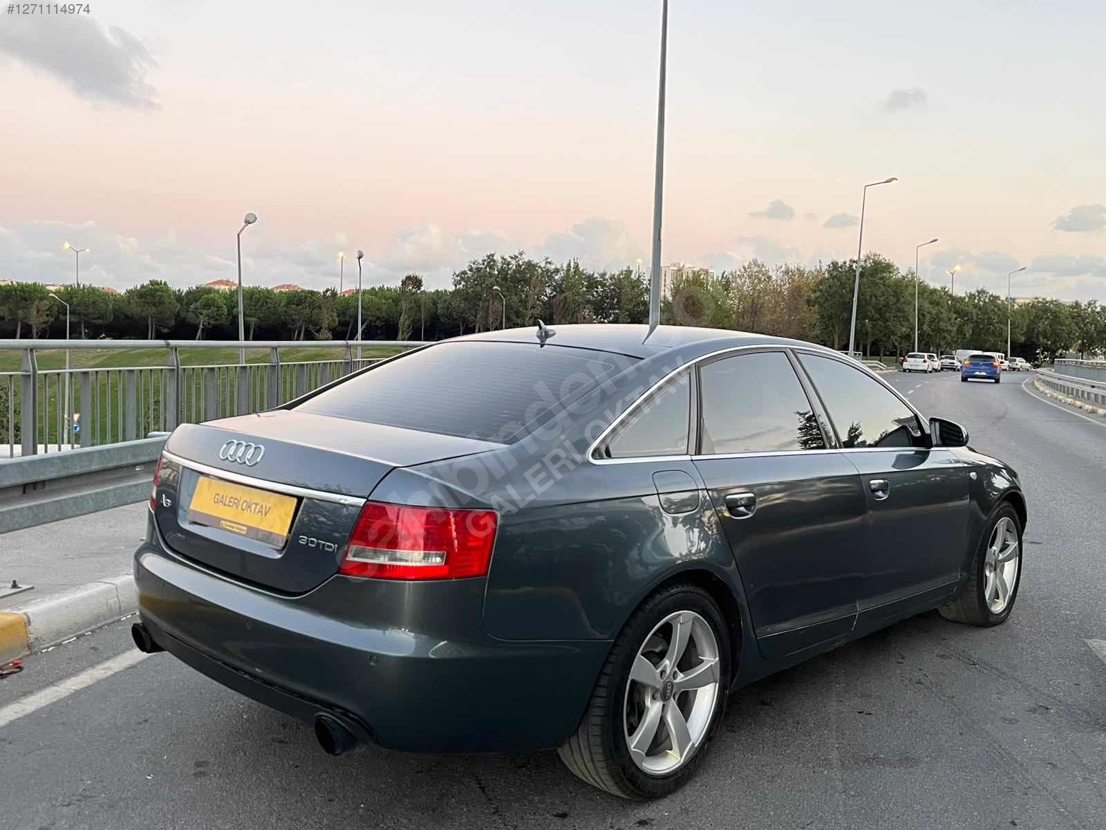 GALERİ OKTAV'DAN AUDİ A6 2,0 TDİ DİZL OTOMATİK.BAKIMLI.MASRAFSIZ