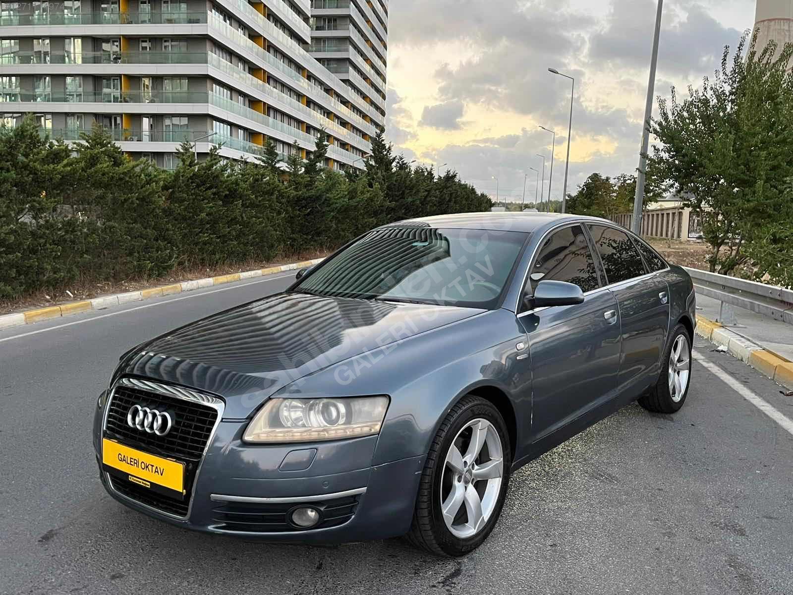 GALERİ OKTAV'DAN AUDİ A6 2,0 TDİ DİZL OTOMATİK.BAKIMLI.MASRAFSIZ