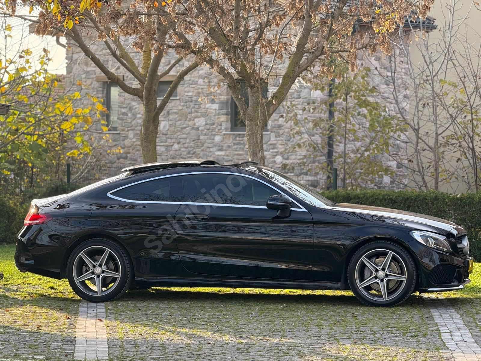  C COUPE AMG 160.KM HATASIZ BOYASIZ İÇİ KIRMIZI