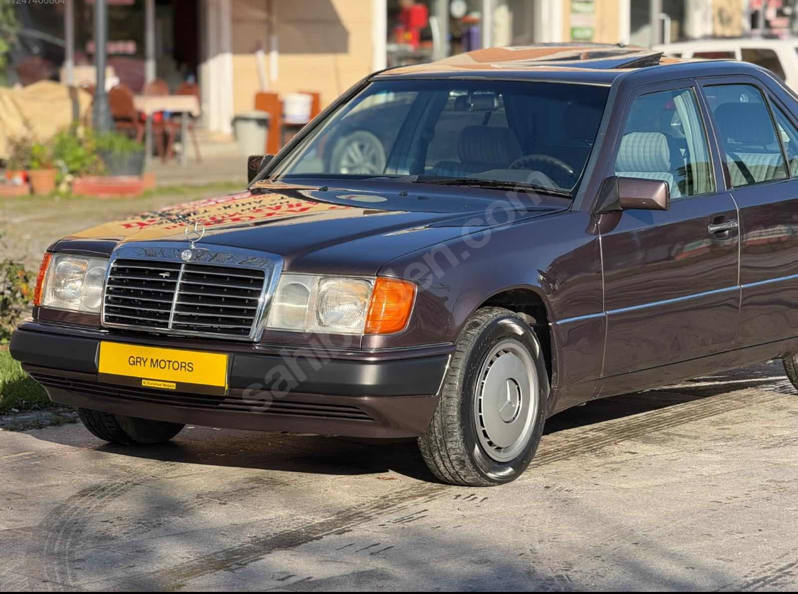 KOLEKSİYONLUK TEMİZLİKTE W124 250 D AUTOMATİC BORNİT oto taksitle