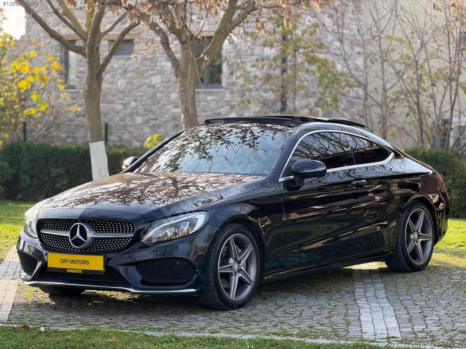 C COUPE AMG 160.KM HATASIZ BOYASIZ İÇİ KIRMIZI