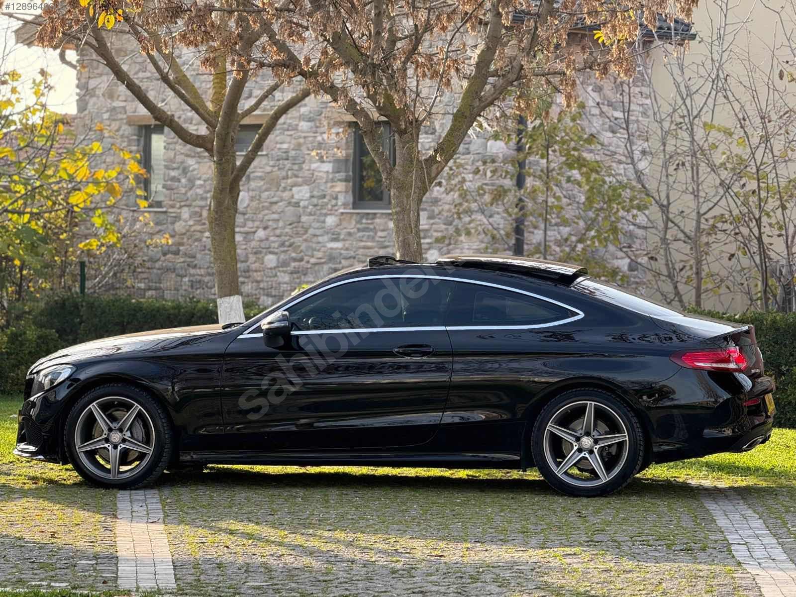  C COUPE AMG 160.KM HATASIZ BOYASIZ İÇİ KIRMIZI