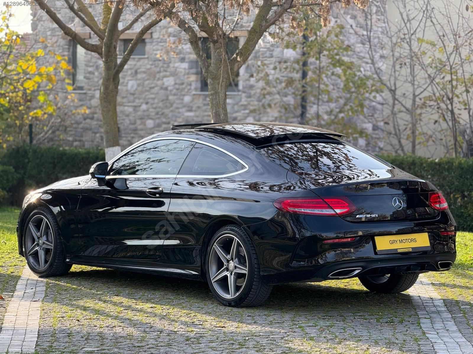  C COUPE AMG 160.KM HATASIZ BOYASIZ İÇİ KIRMIZI