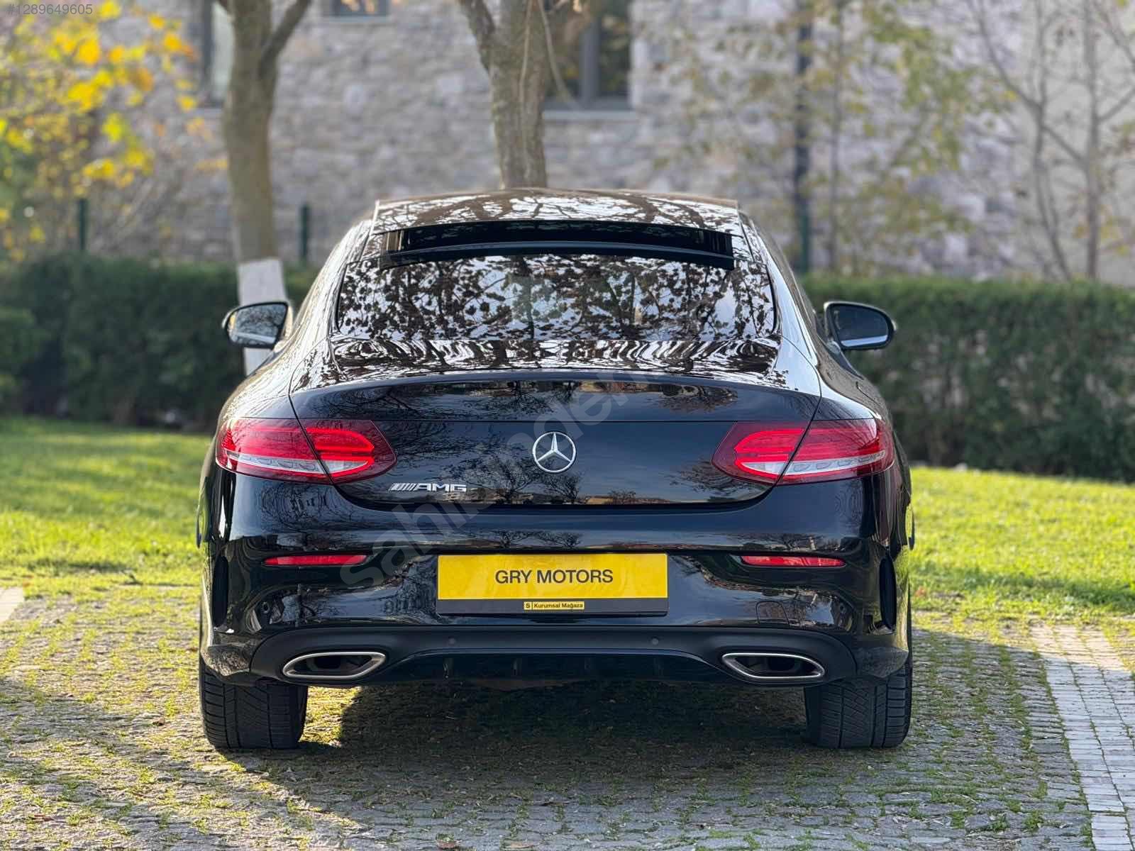  C COUPE AMG 160.KM HATASIZ BOYASIZ İÇİ KIRMIZI