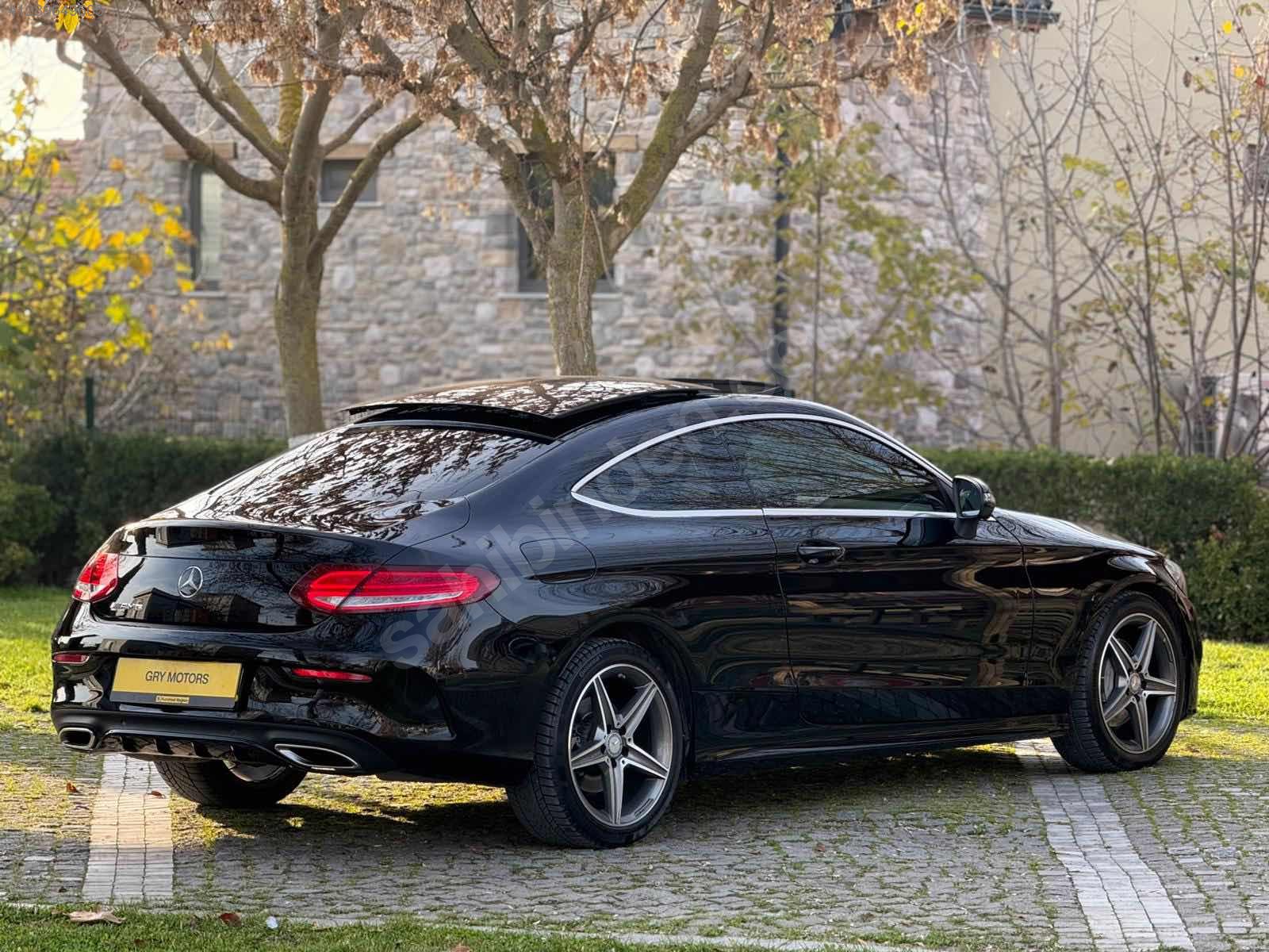  C COUPE AMG 160.KM HATASIZ BOYASIZ İÇİ KIRMIZI
