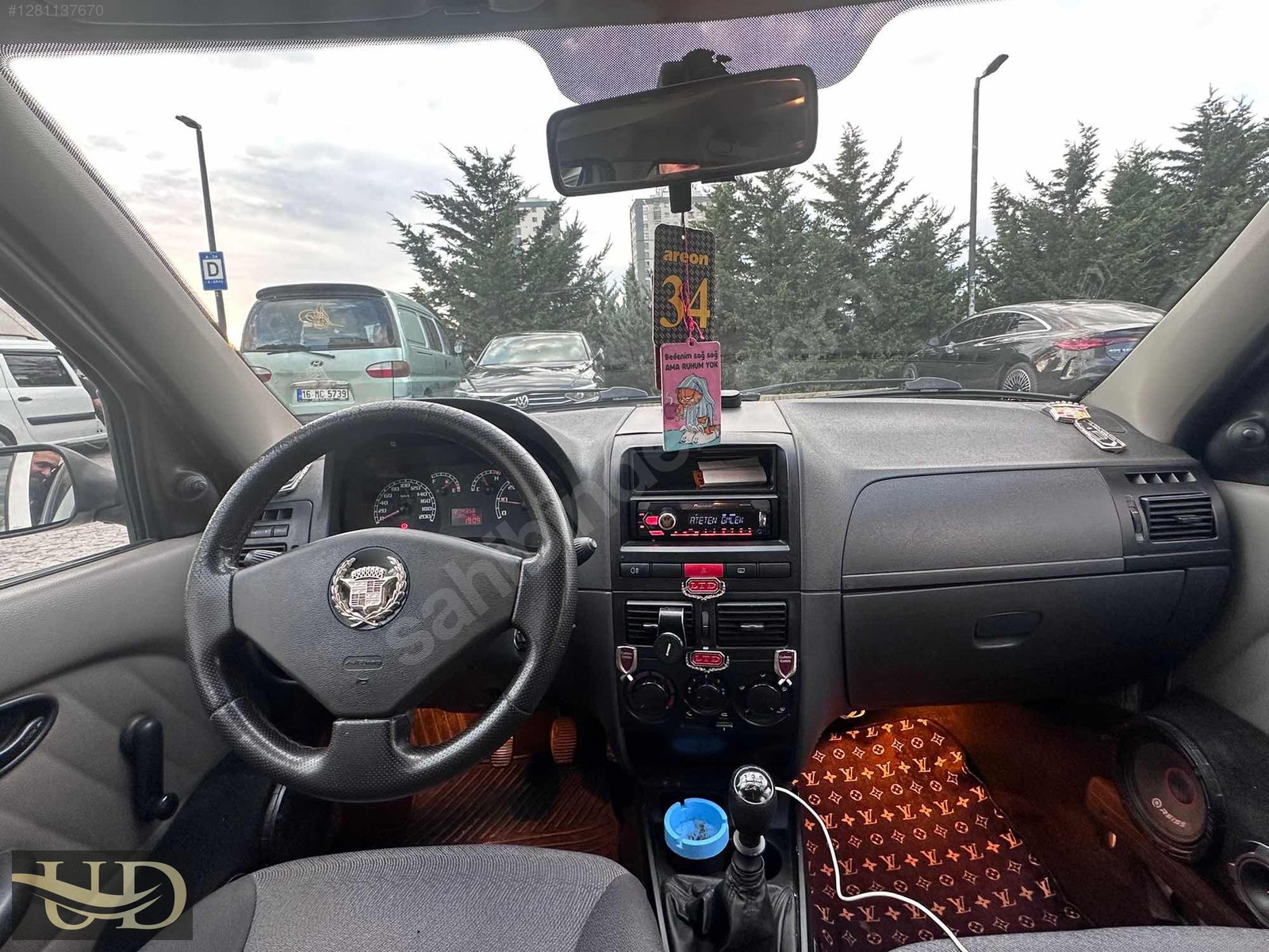 UM'CAR DAN 2008 MODEL FIAT PALİO 1.3 MULTİJET KLİMALI BAKIMLI
