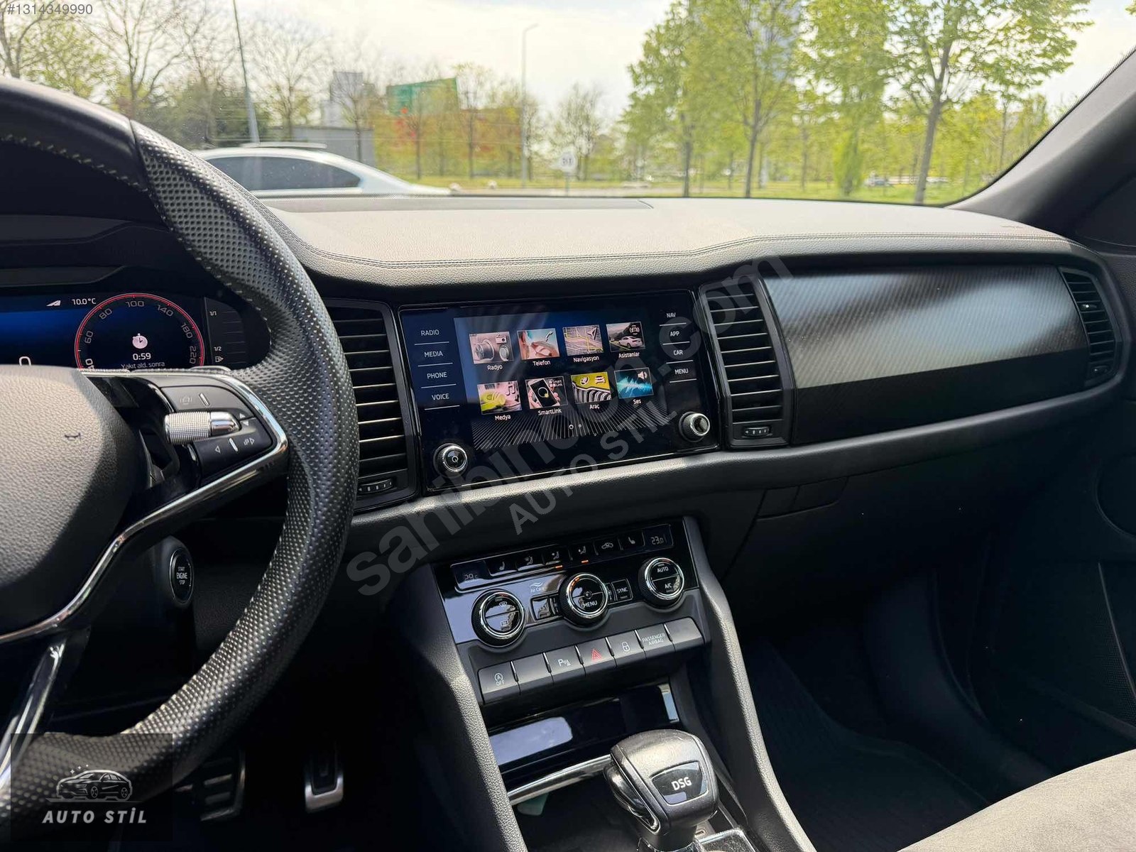 2021 SKODA KODİAQ SPORTLİNE HATASIZ BOYASIZ kredisiz senetle araç sahi