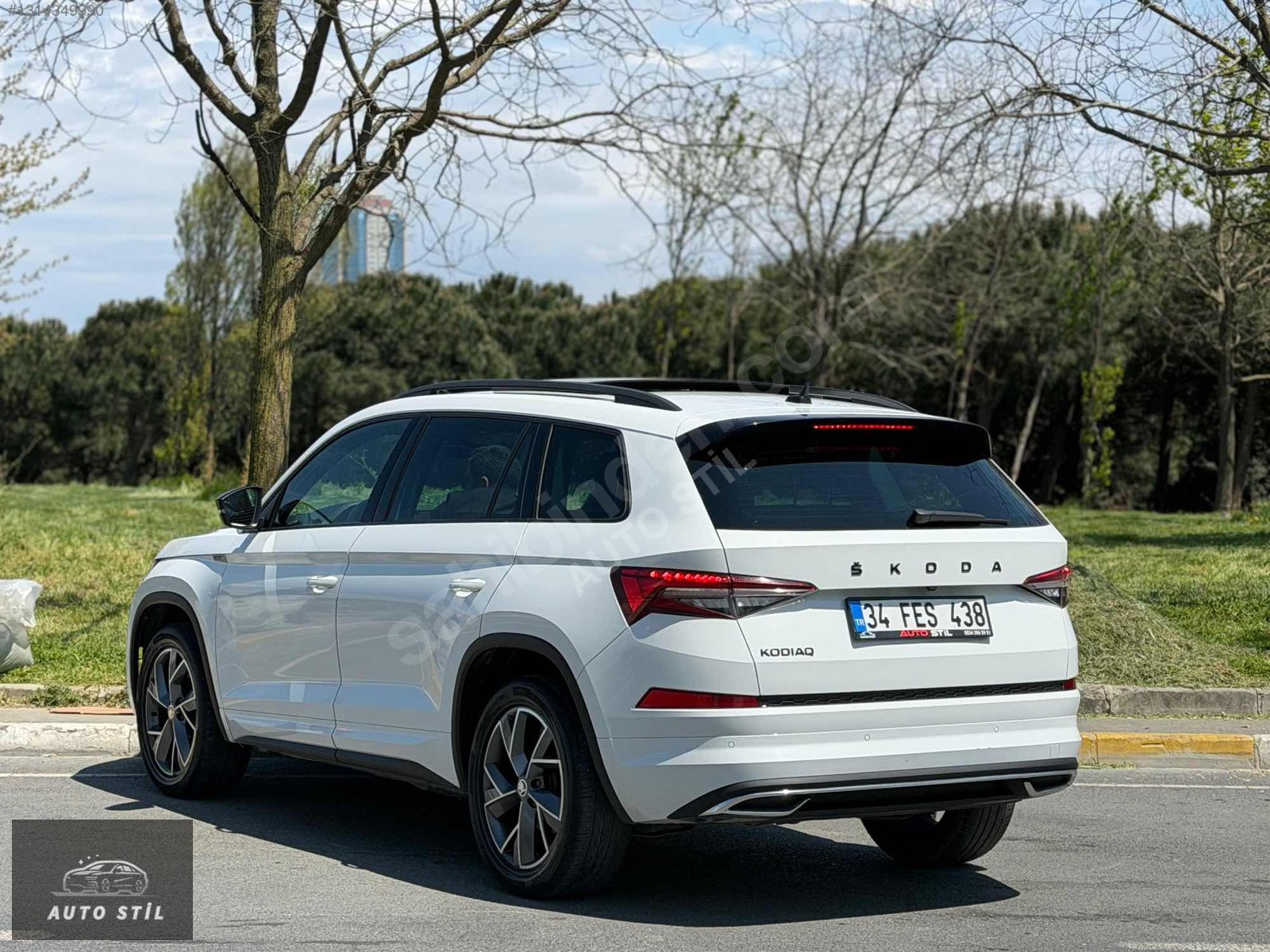 2021 SKODA KODİAQ SPORTLİNE HATASIZ BOYASIZ kredisiz senetle araç sahi