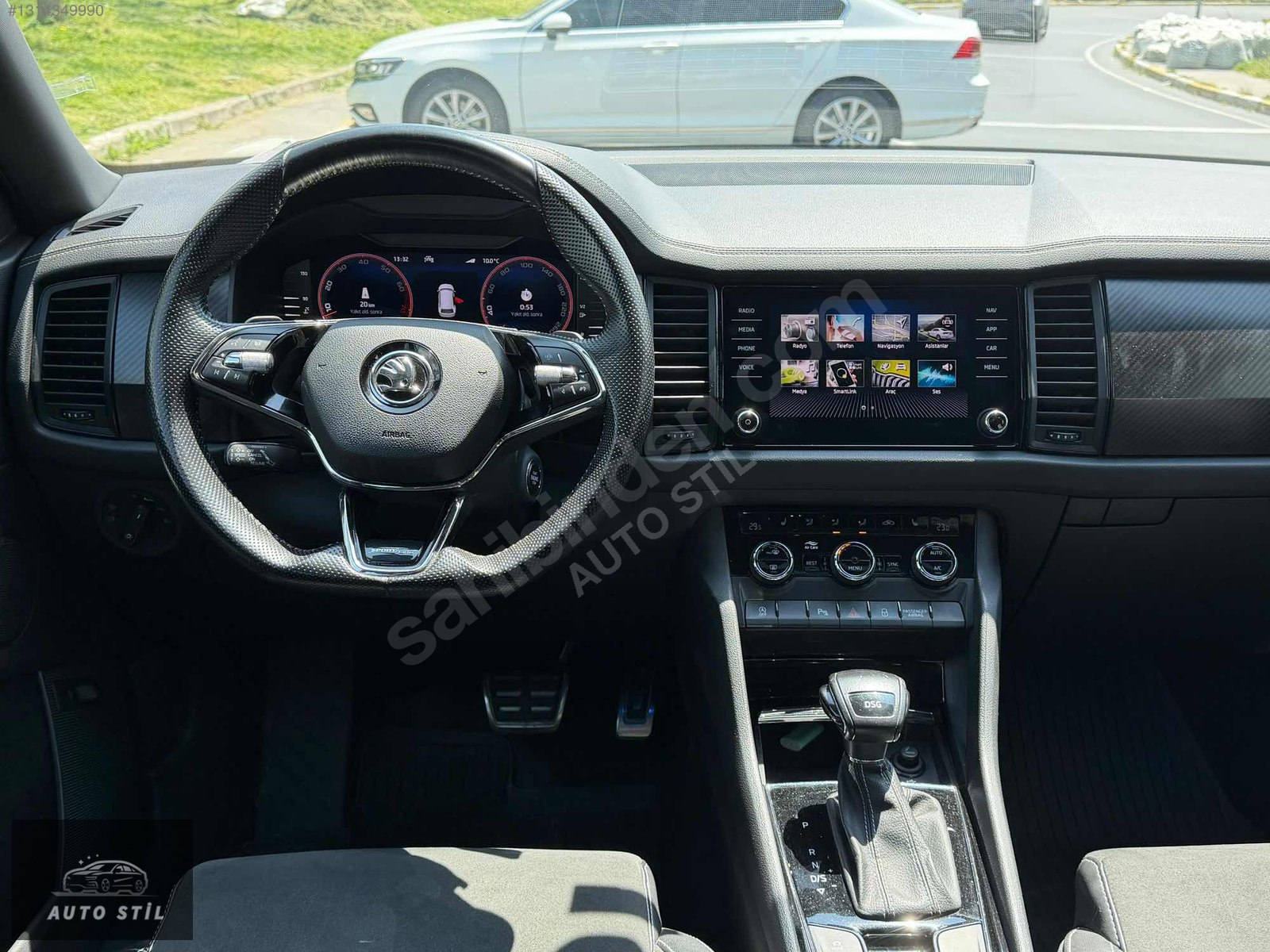 2021 SKODA KODİAQ SPORTLİNE HATASIZ BOYASIZ kredisiz senetle araç sahi