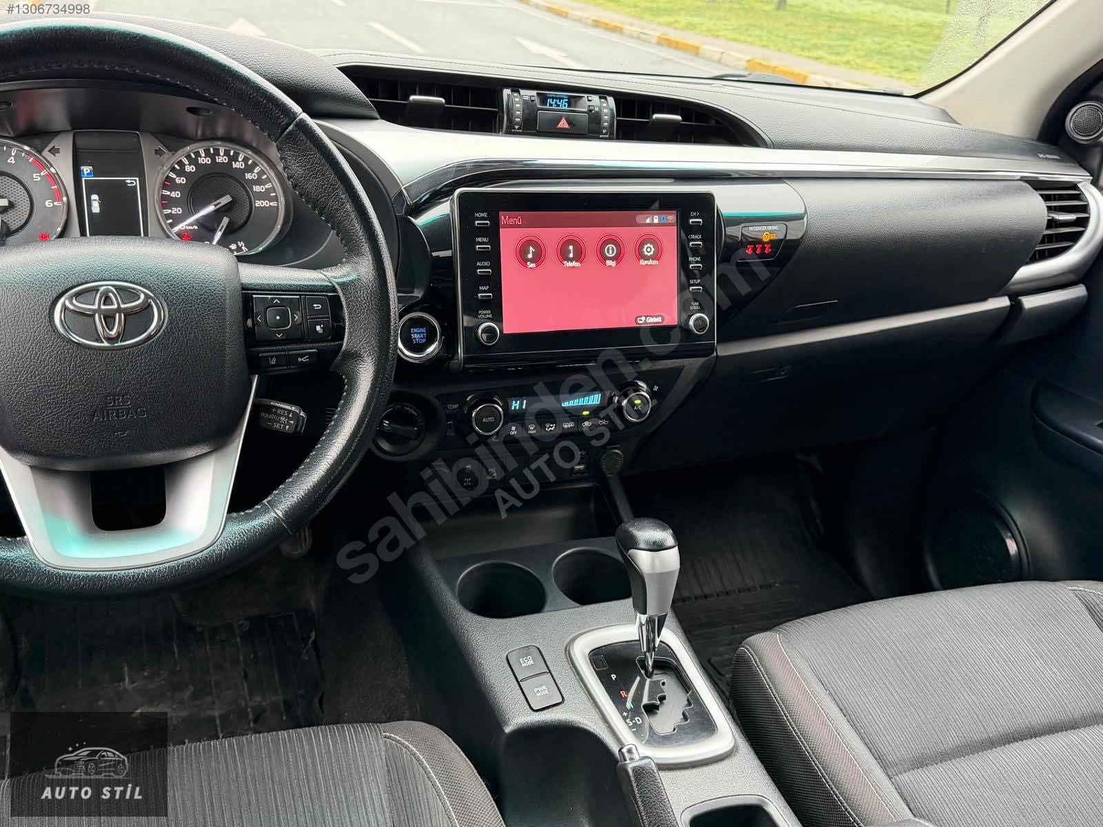2021 TOYOTA HİLUX 4X4 OTOMATİK BOYASIZ...Hi-Cruiser 2.4 4x4 