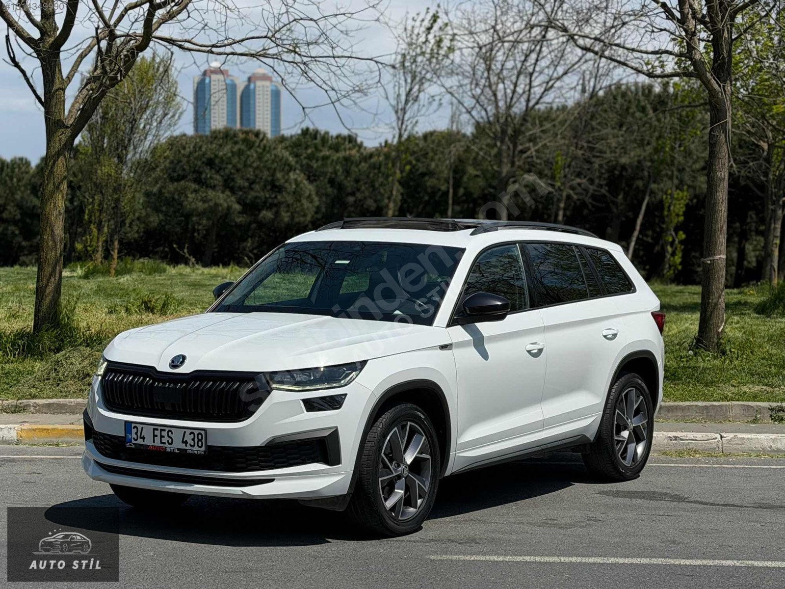 2021 SKODA KODİAQ SPORTLİNE HATASIZ BOYASIZ kredisiz senetle araç sahi