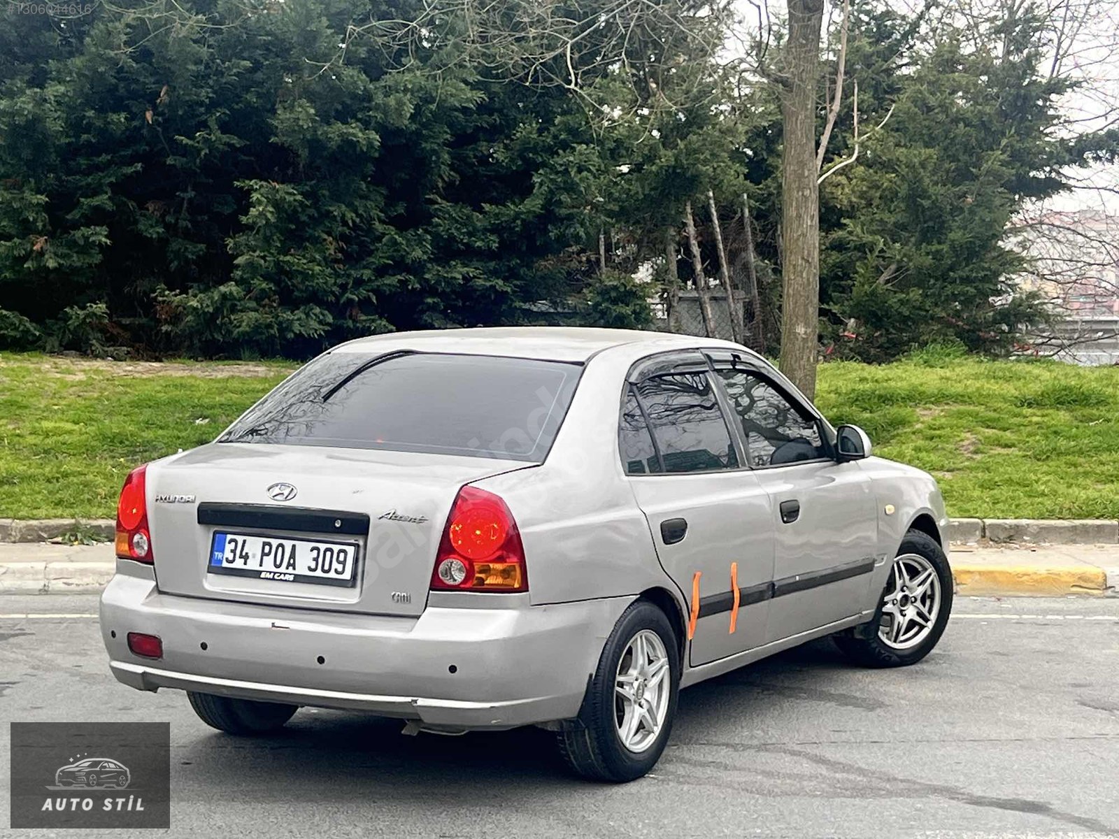 2003 HYUNDAİ ACCENT DİZEL MANUEL 243.000 KM...1.5 CRDi Admire yarı peş