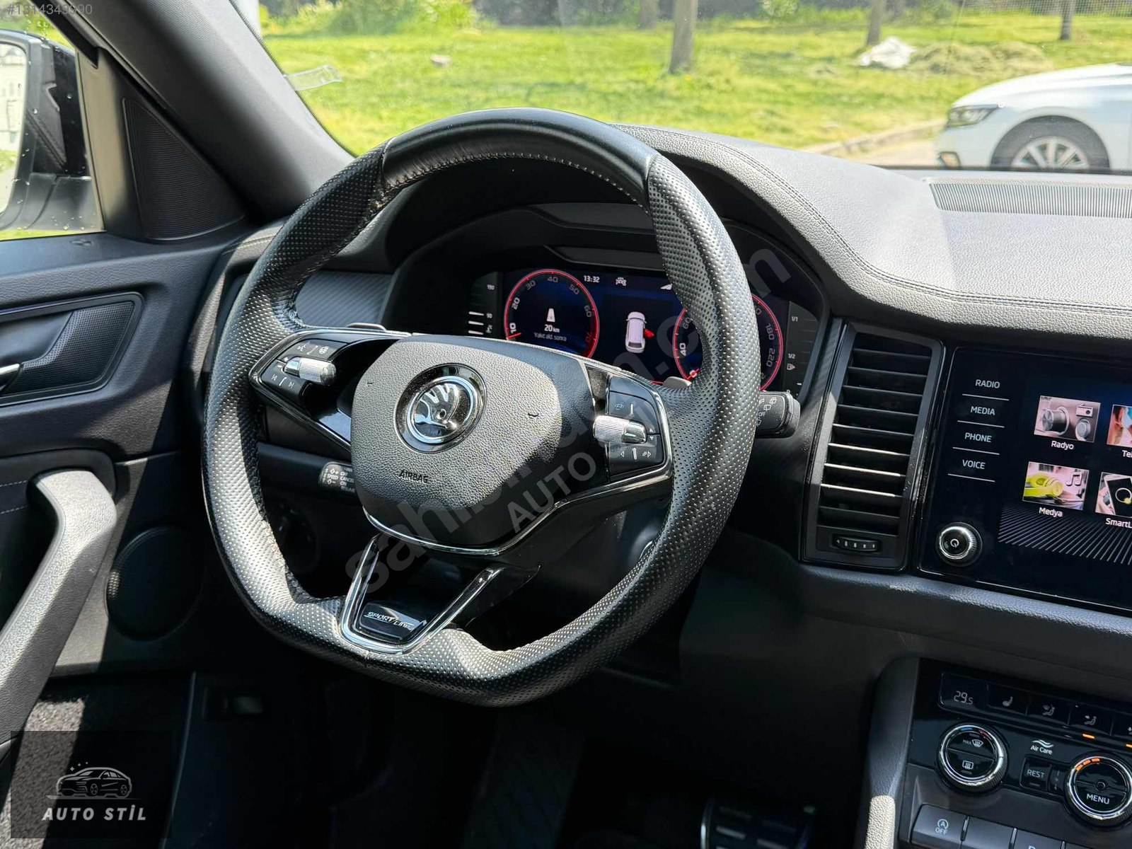 2021 SKODA KODİAQ SPORTLİNE HATASIZ BOYASIZ kredisiz senetle araç sahi