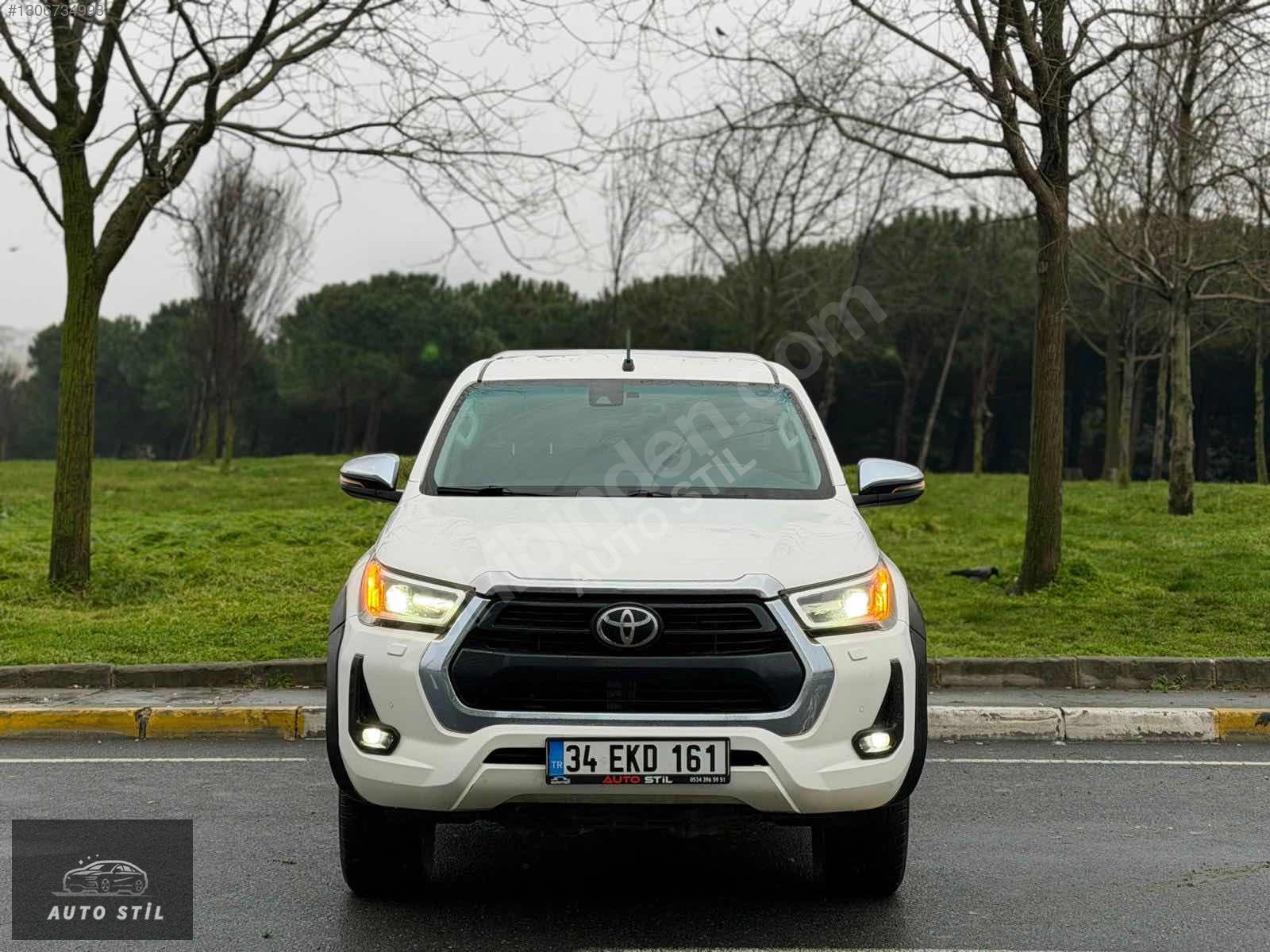 2021 TOYOTA HİLUX 4X4 OTOMATİK BOYASIZ...Hi-Cruiser 2.4 4x4 