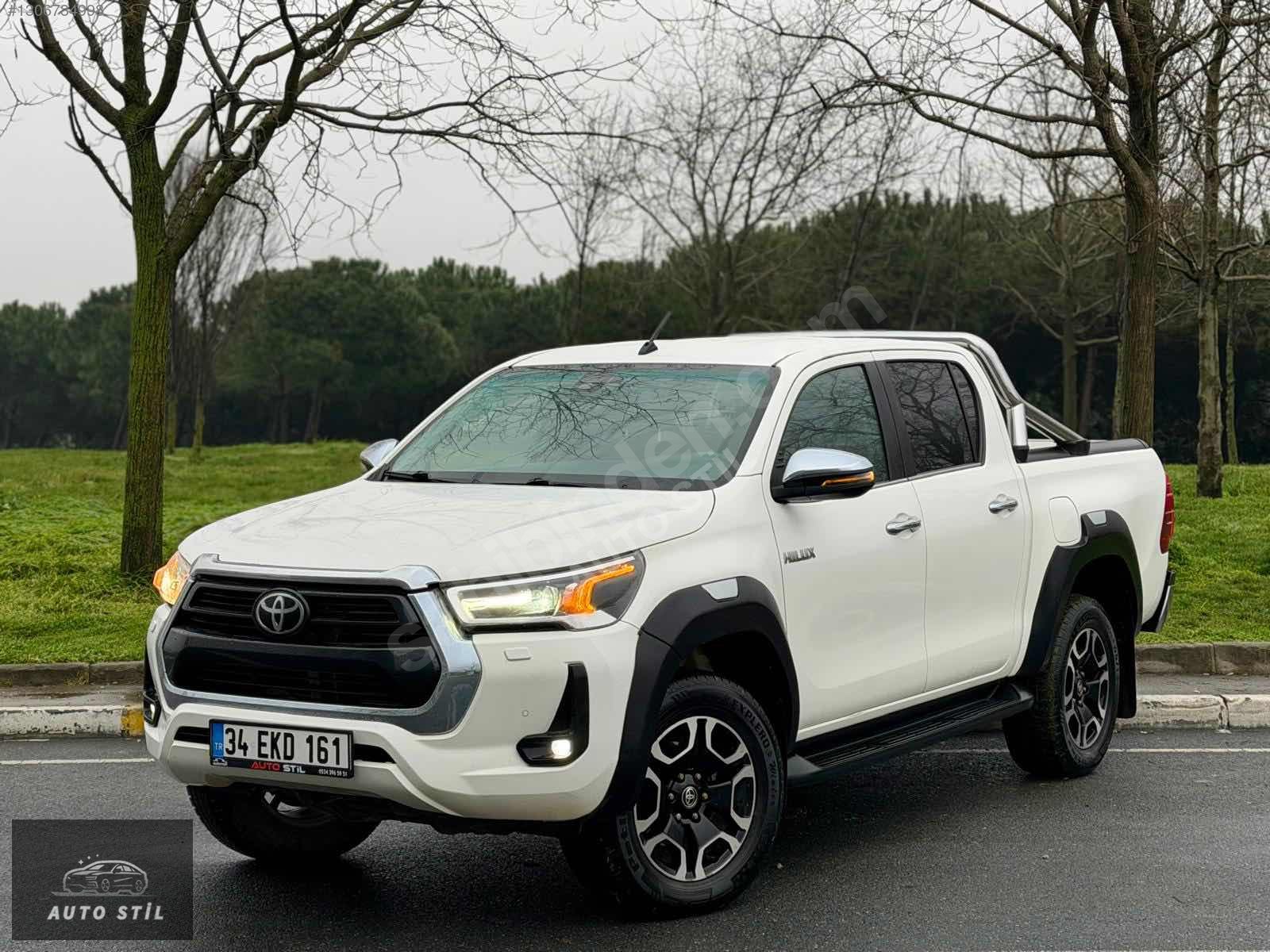 2021 TOYOTA HİLUX 4X4 OTOMATİK BOYASIZ...Hi-Cruiser 2.4 4x4 