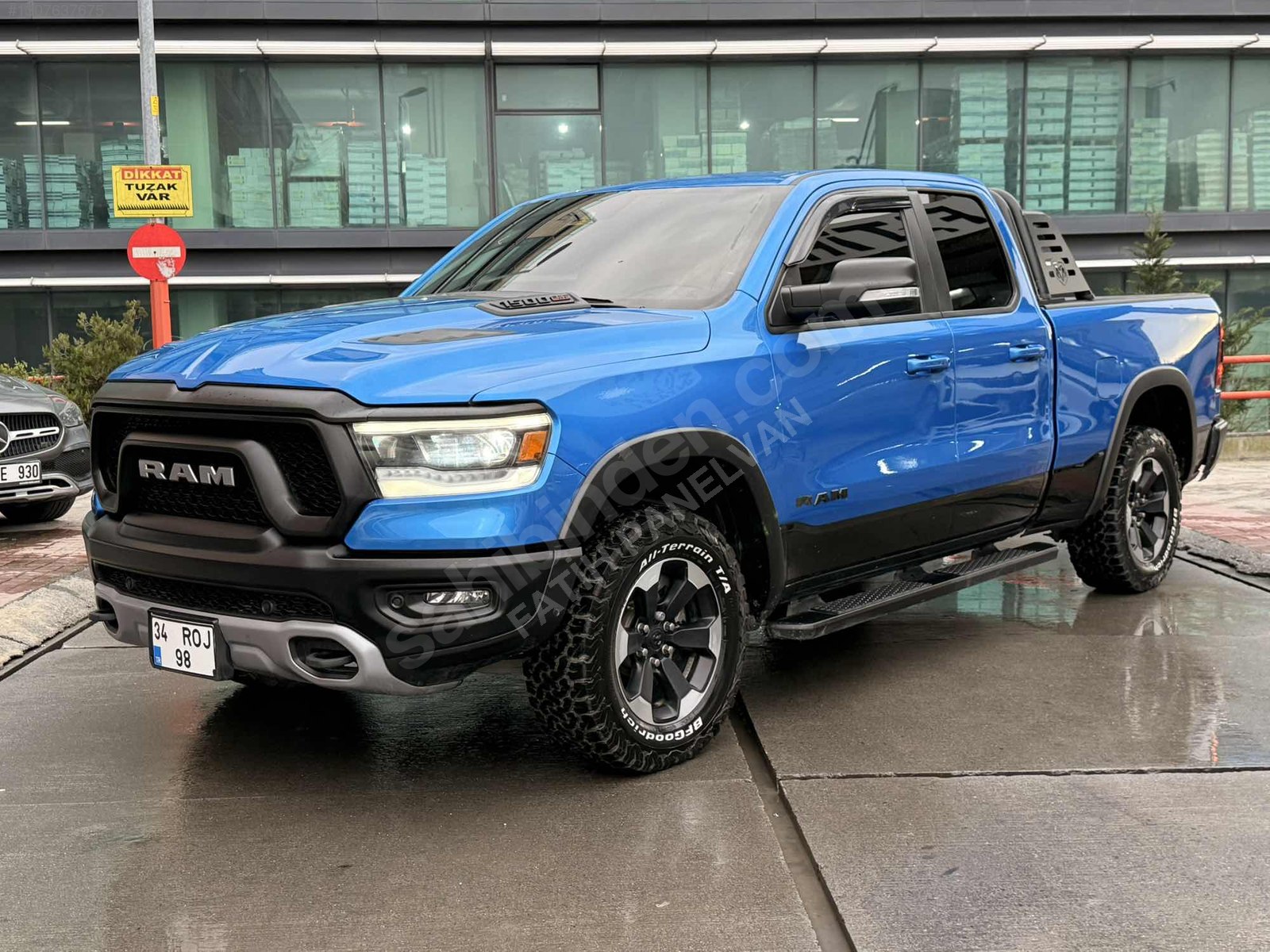 2021 DODGE RAM REBELL 3.0 HATASIZ BOYASIZ - PPF senetle alım imkanı