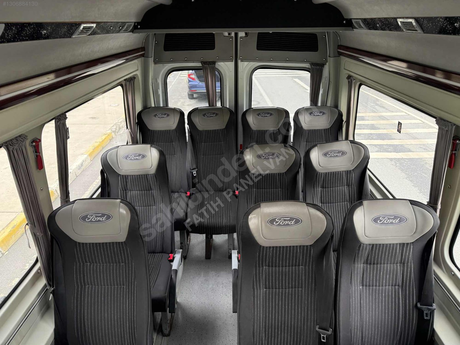 134OOO KM 2019 TRANSİT 16+1 MİNİBÜS ÇİFT TEKER %20 TAM FATURA