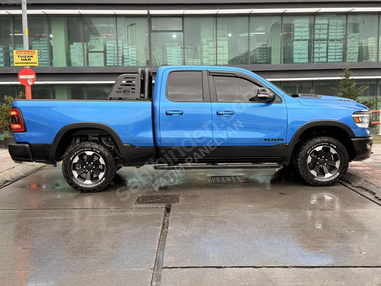 2021 DODGE RAM REBELL 3.0 HATASIZ BOYASIZ - PPF senetle alım imkanı