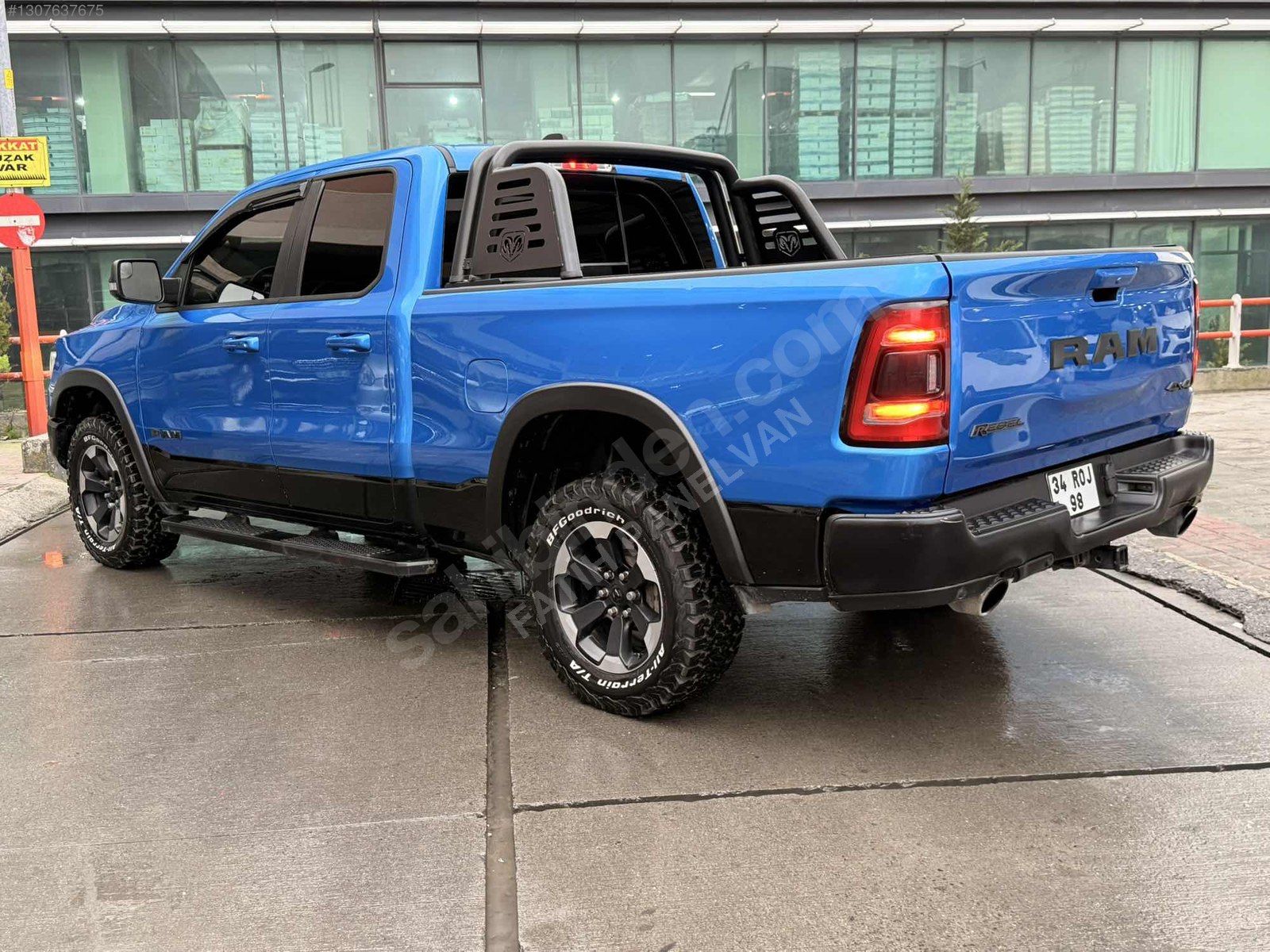 2021 DODGE RAM REBELL 3.0 HATASIZ BOYASIZ - PPF senetle alım imkanı
