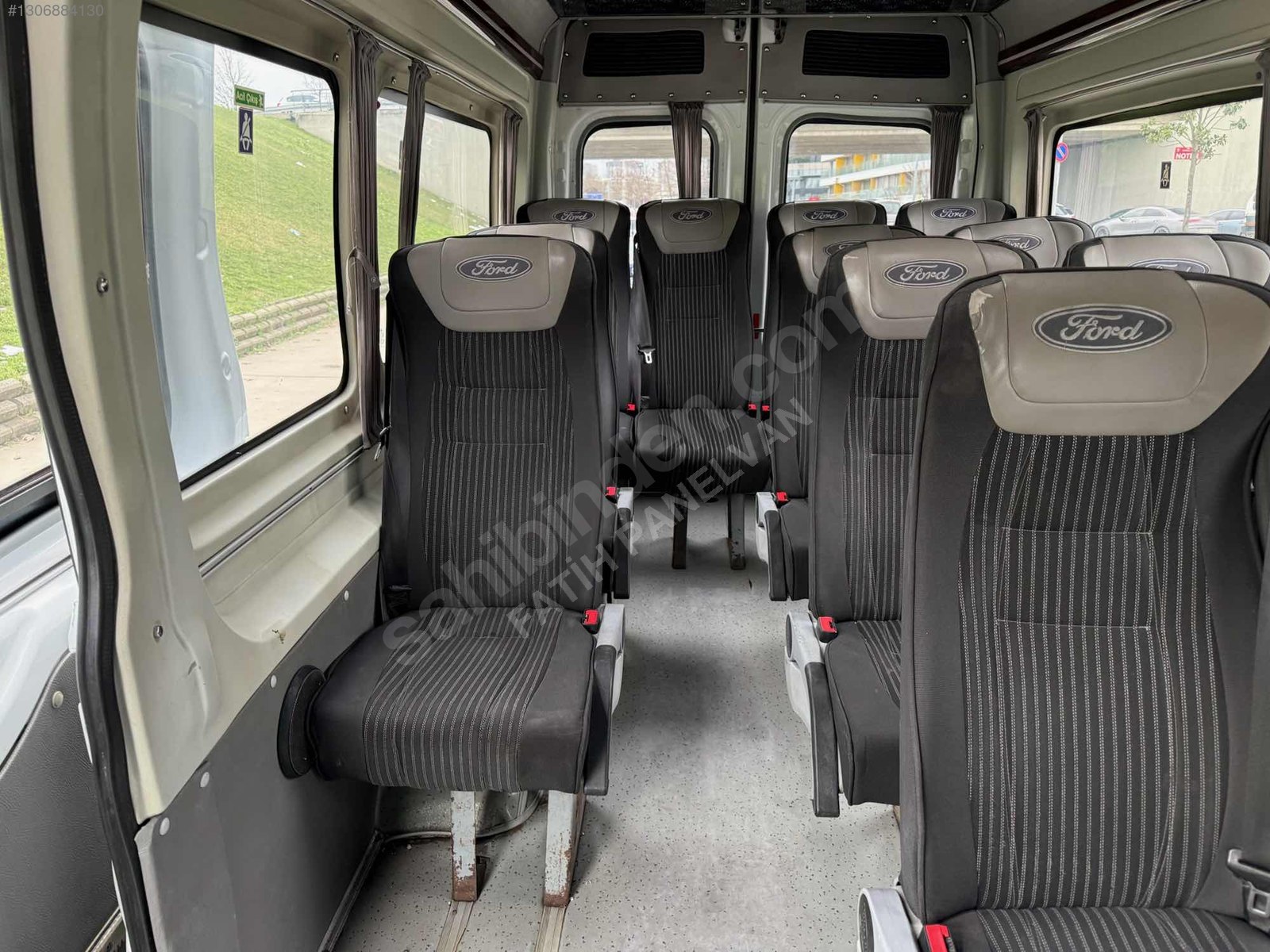 134OOO KM 2019 TRANSİT 16+1 MİNİBÜS ÇİFT TEKER %20 TAM FATURA