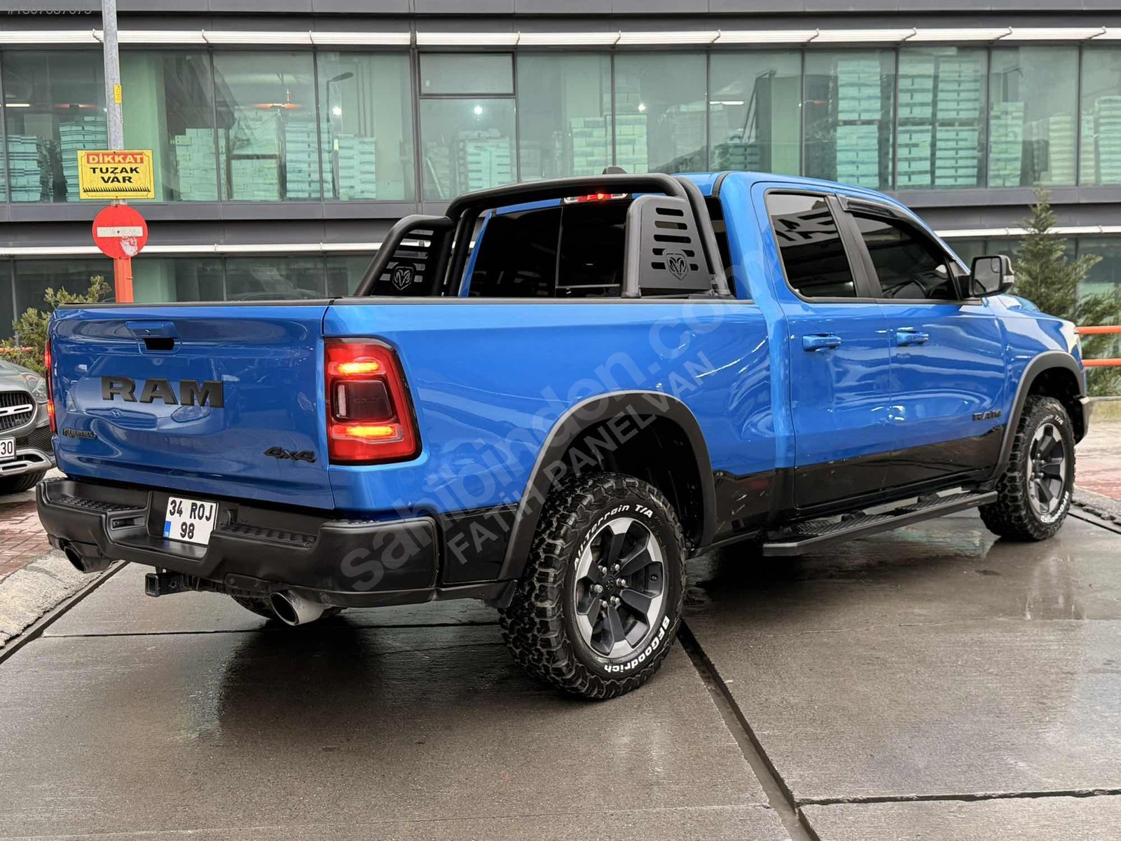 2021 DODGE RAM REBELL 3.0 HATASIZ BOYASIZ - PPF senetle alım imkanı
