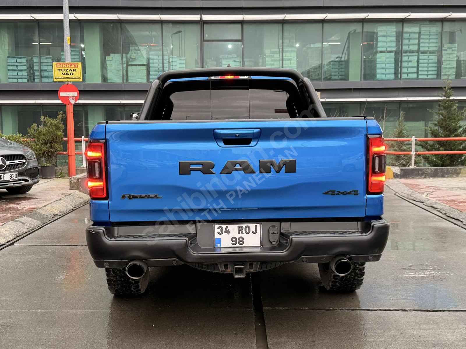 2021 DODGE RAM REBELL 3.0 HATASIZ BOYASIZ - PPF senetle alım imkanı