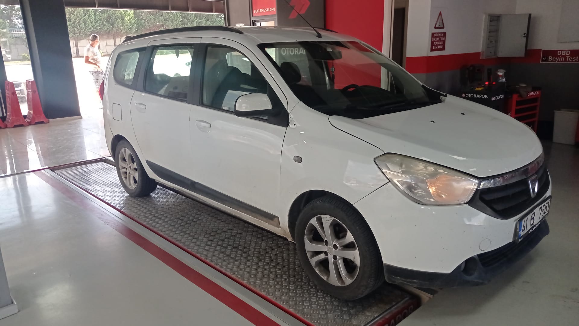 2014 DACIA LODGY MASRAFSIZ elden senetle