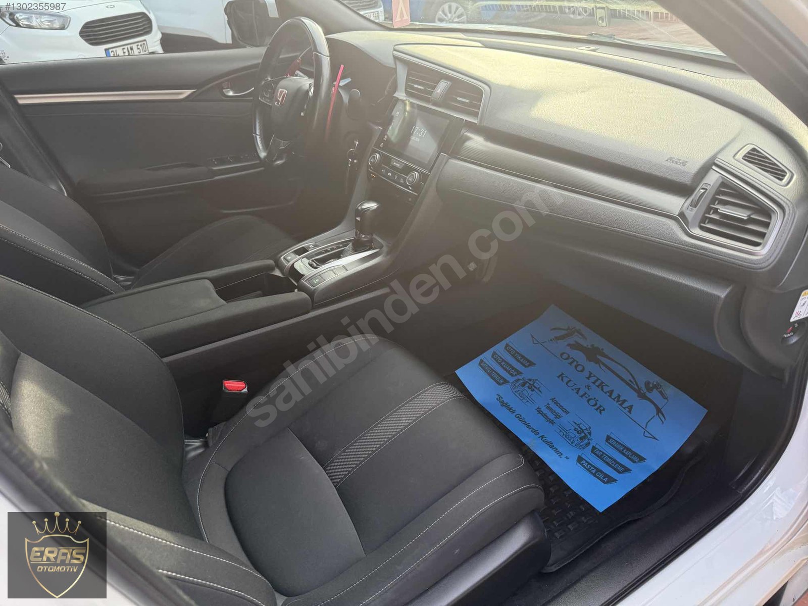 //ERAS'tan//2018 HONDA CIVIC 1.5 TURBO 182 HP OTOMATİK 104.000KM