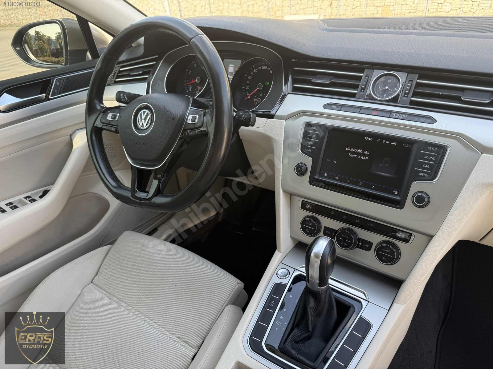 ///ERAS'tan///2016 Passat 1.4 Tsi Comfortline Dsg İçi Bej