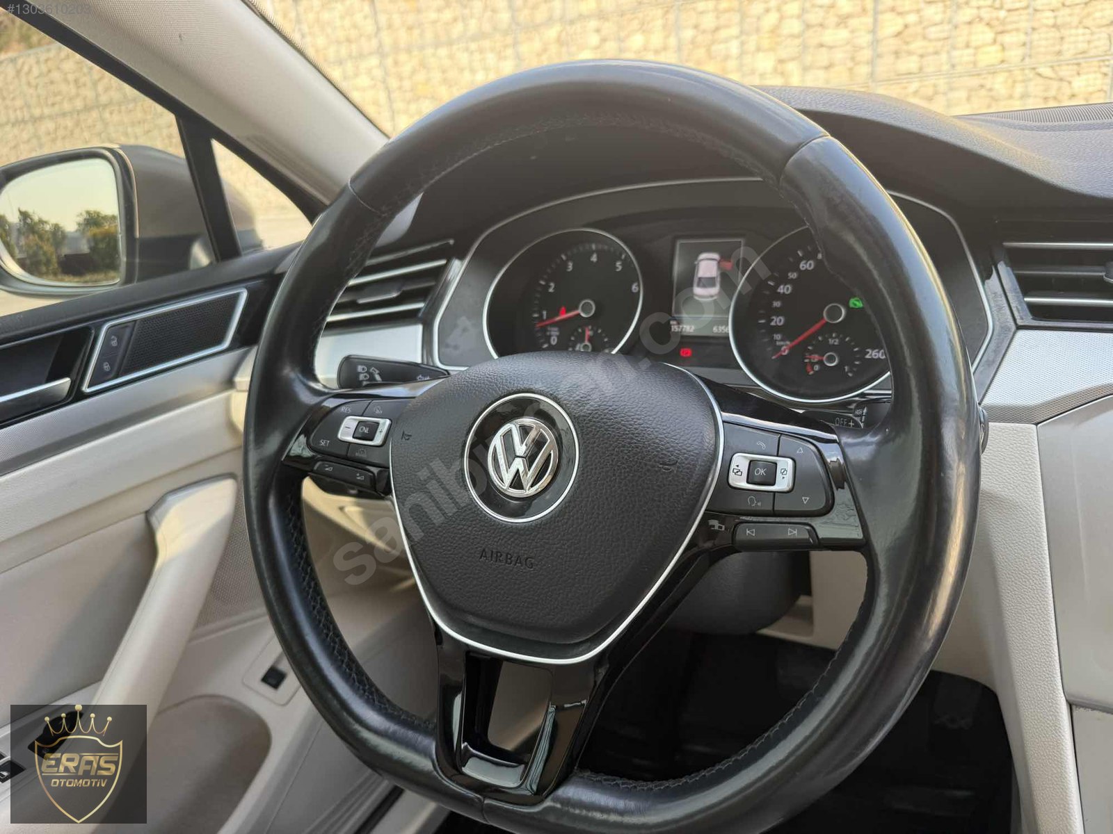 ///ERAS'tan///2016 Passat 1.4 Tsi Comfortline Dsg İçi Bej