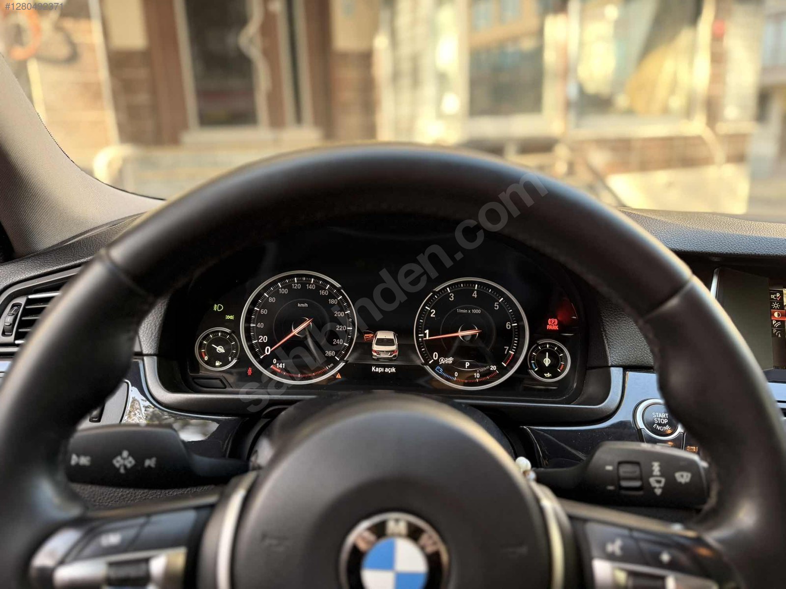 2016 ÇIKIŞLI BMW 5.20İ PREMİUM+VAKUM+HAYALET+HAFIZA