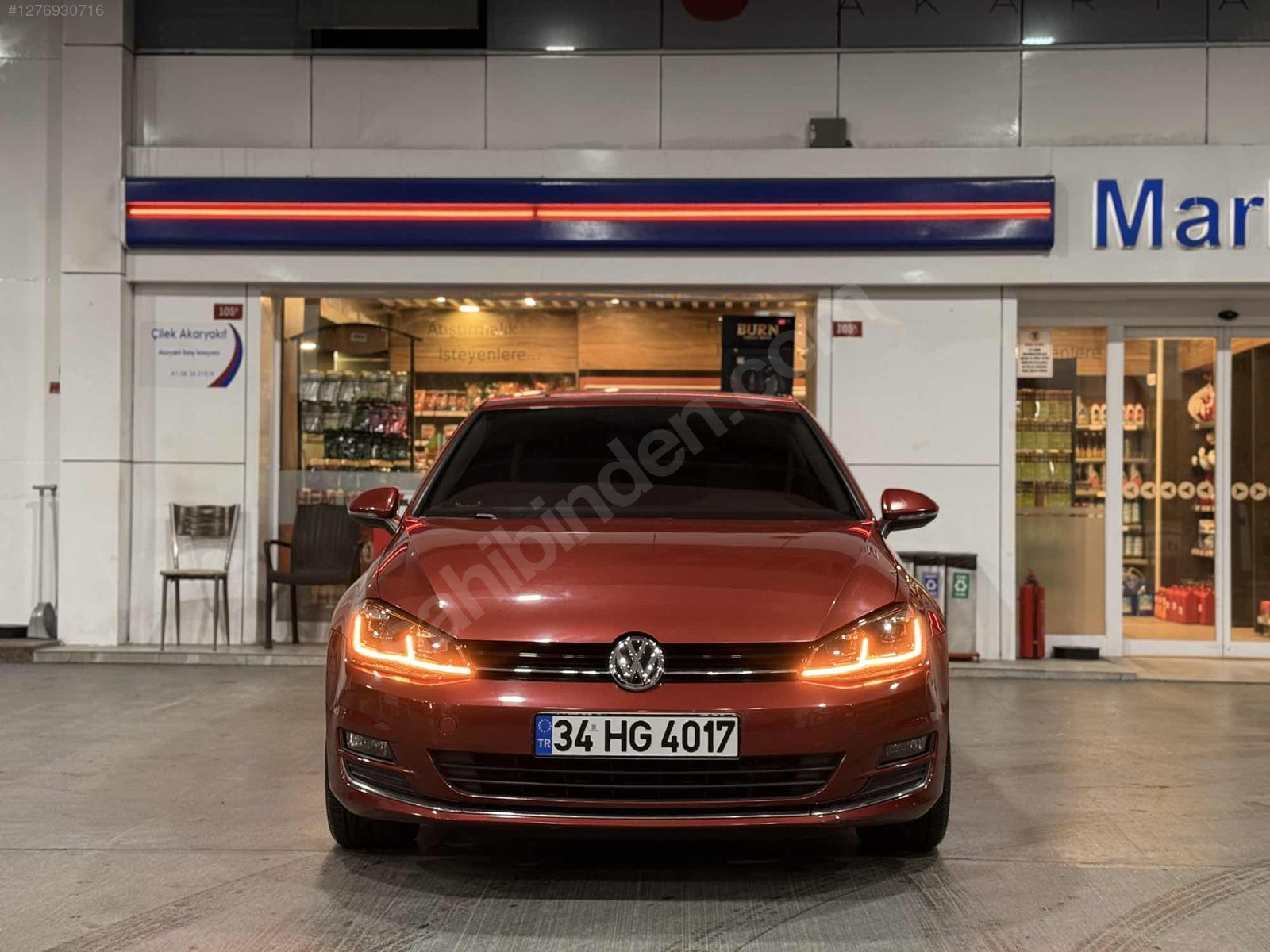 EMALSİZ TEMİZLİKTE GOLF7 DÜŞÜK KM LANSMAN RENGİ