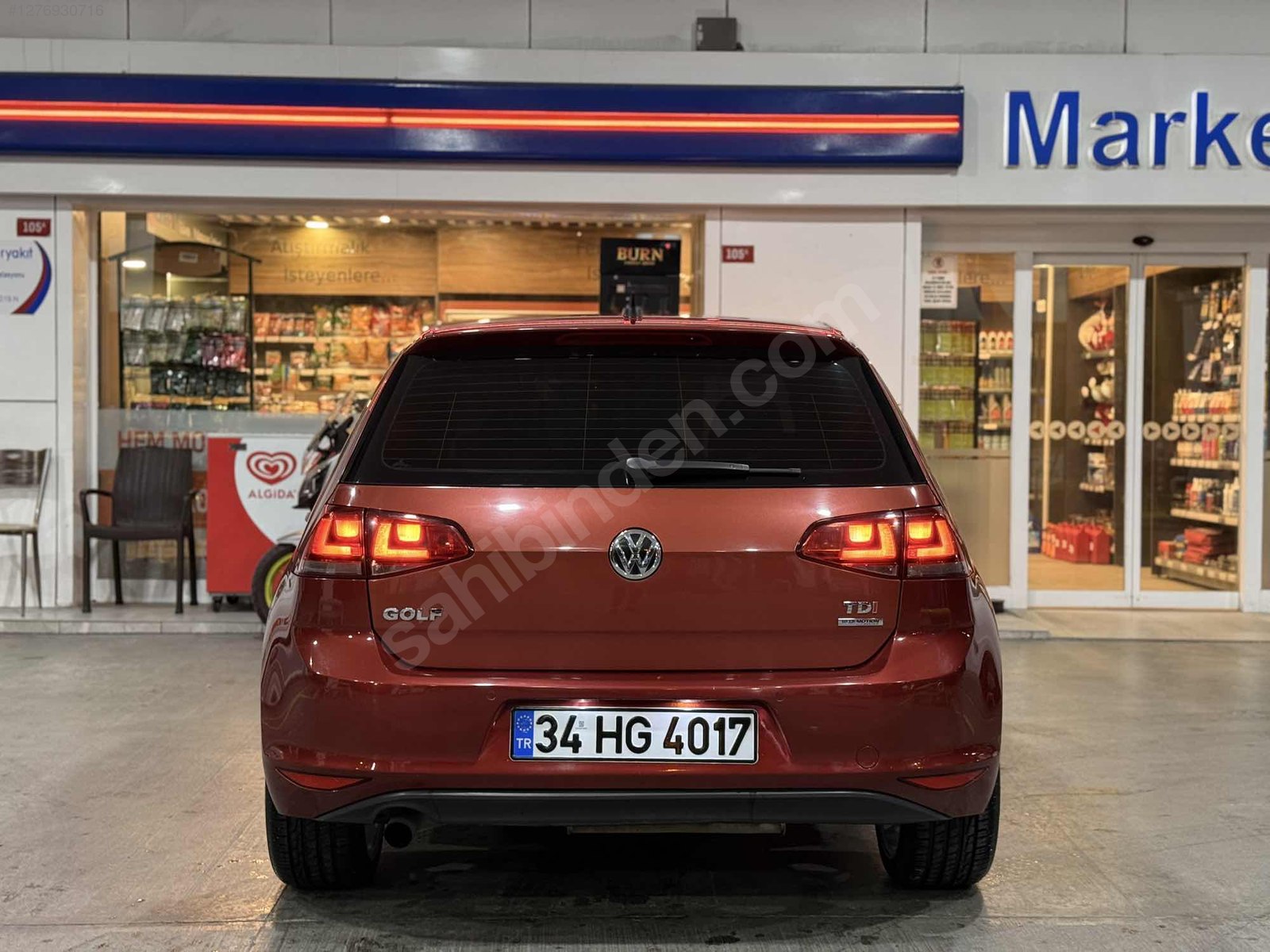 EMALSİZ TEMİZLİKTE GOLF7 DÜŞÜK KM LANSMAN RENGİ