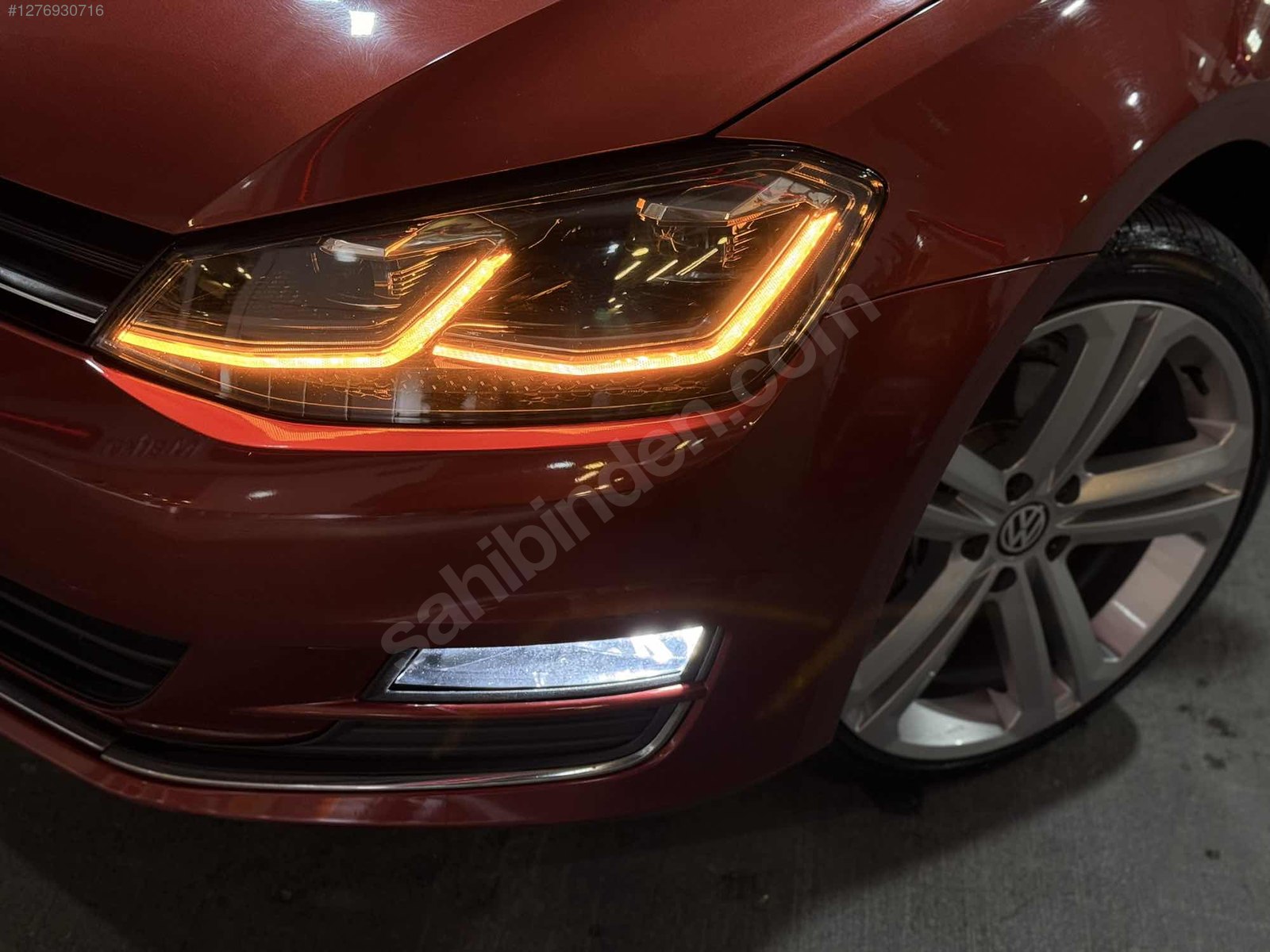 EMALSİZ TEMİZLİKTE GOLF7 DÜŞÜK KM LANSMAN RENGİ