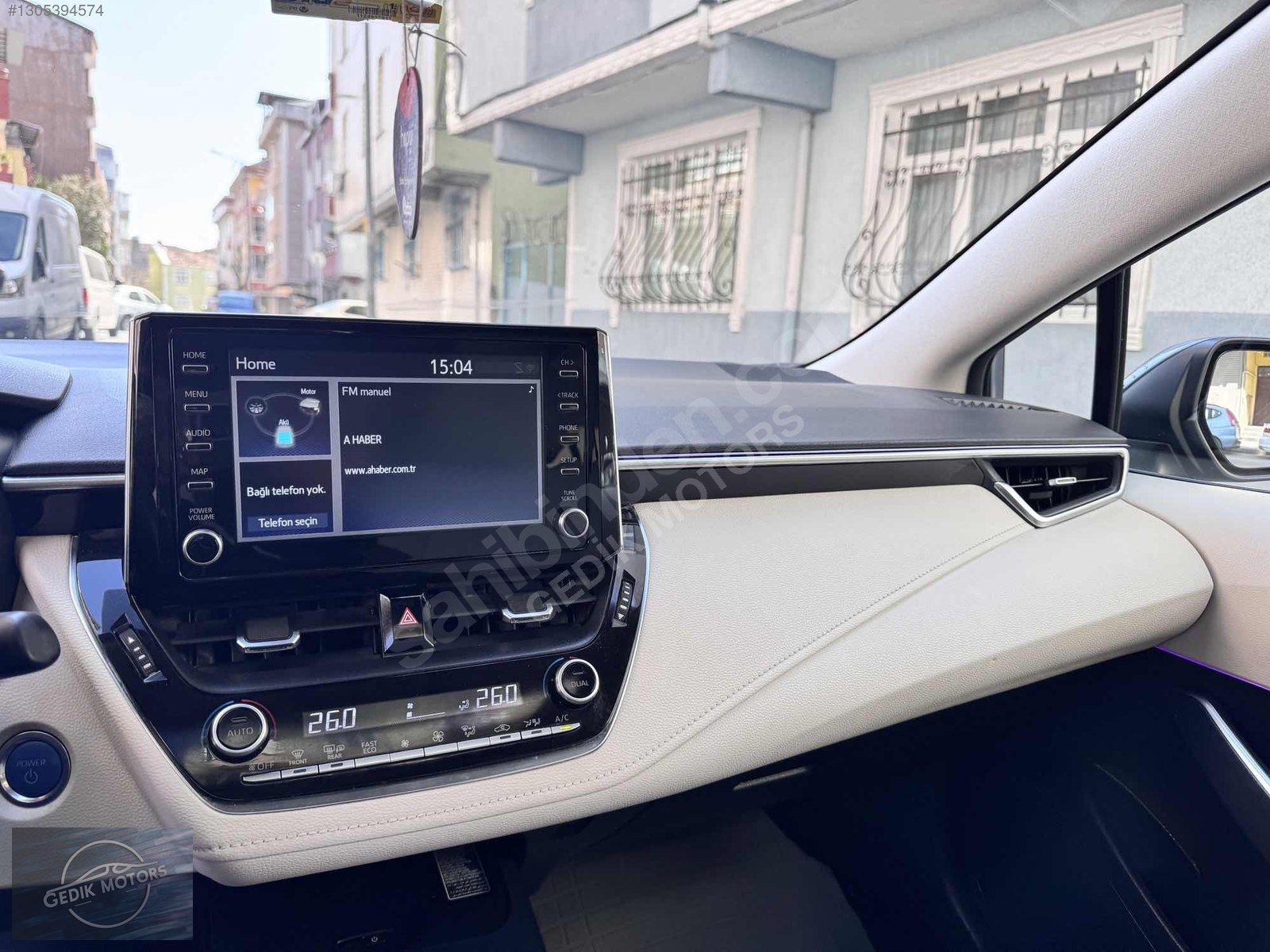 GEDİK MOTORS'TAN 2022 Model Toyota Coralla VADELİ ARAÇ SATIŞ MERKEZİ